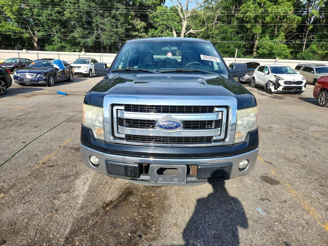 2013 Ford F150 Supercrew Black vin: 1FTFW1CF2DFA32191