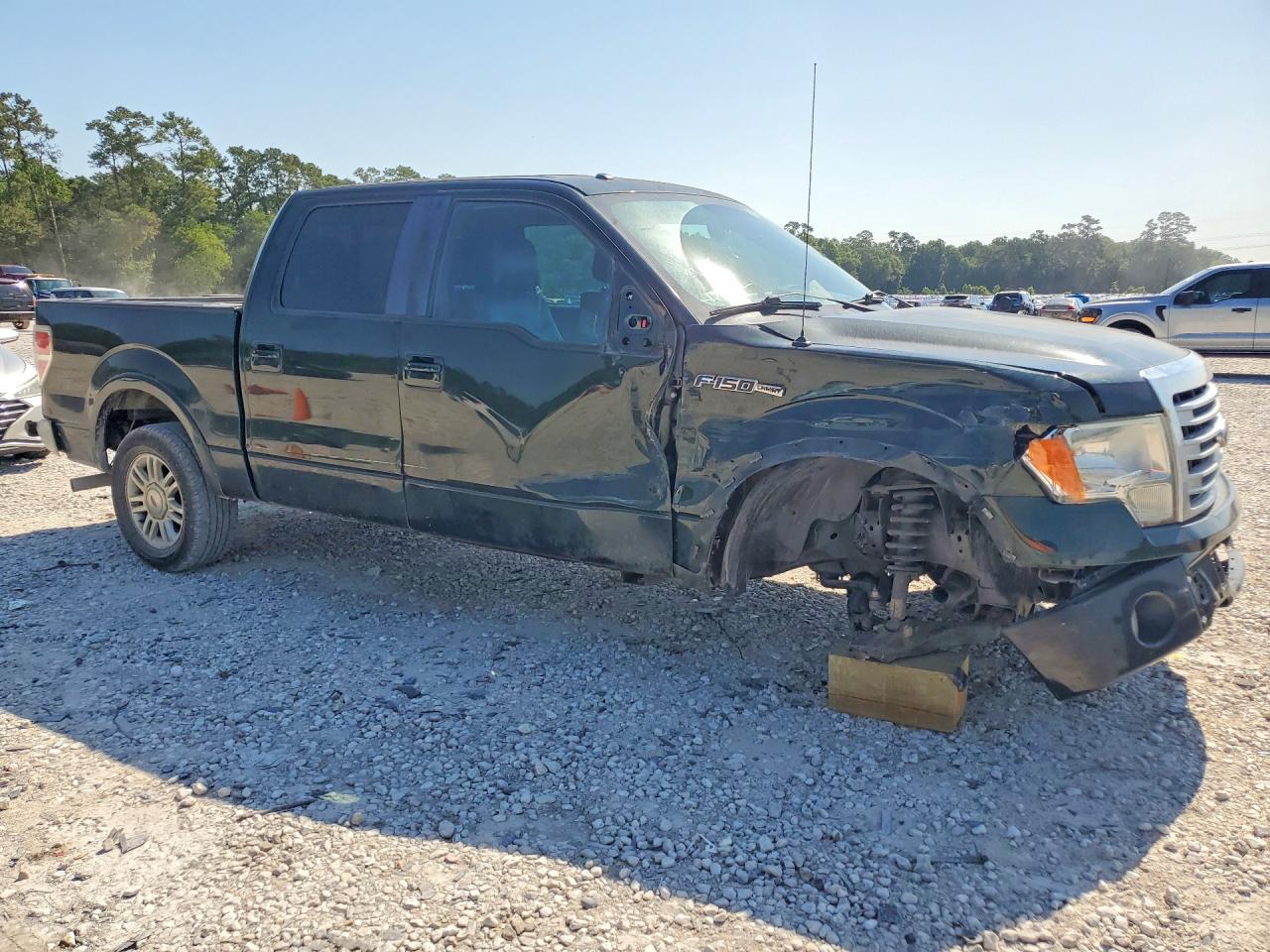 2013 Ford F150 Supercrew Green vin: 1FTFW1CF2DFA60430