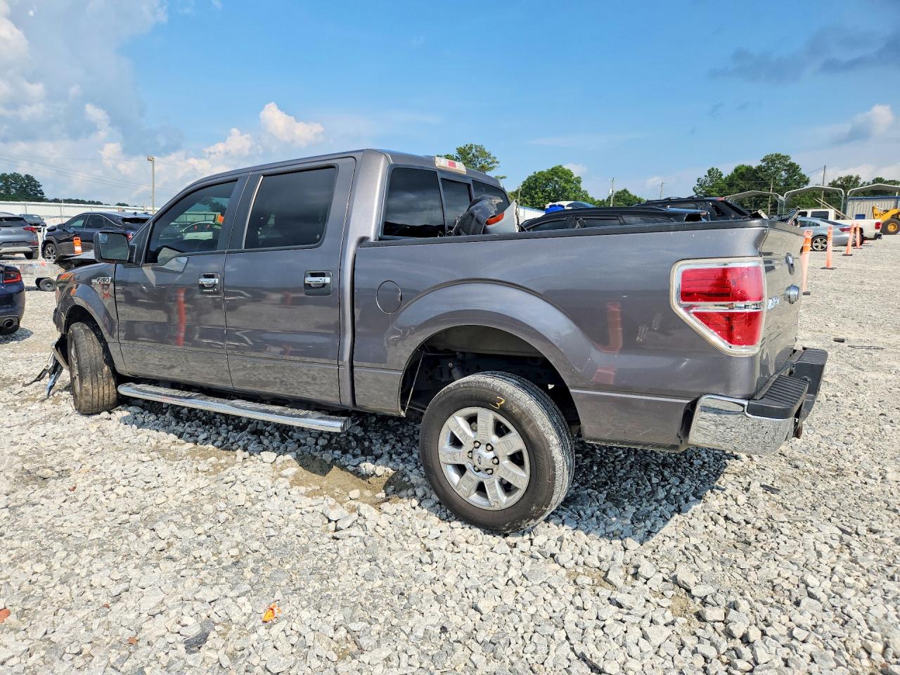 2013 Ford F150 Supercrew Gray vin: 1FTFW1CF2DFC46128