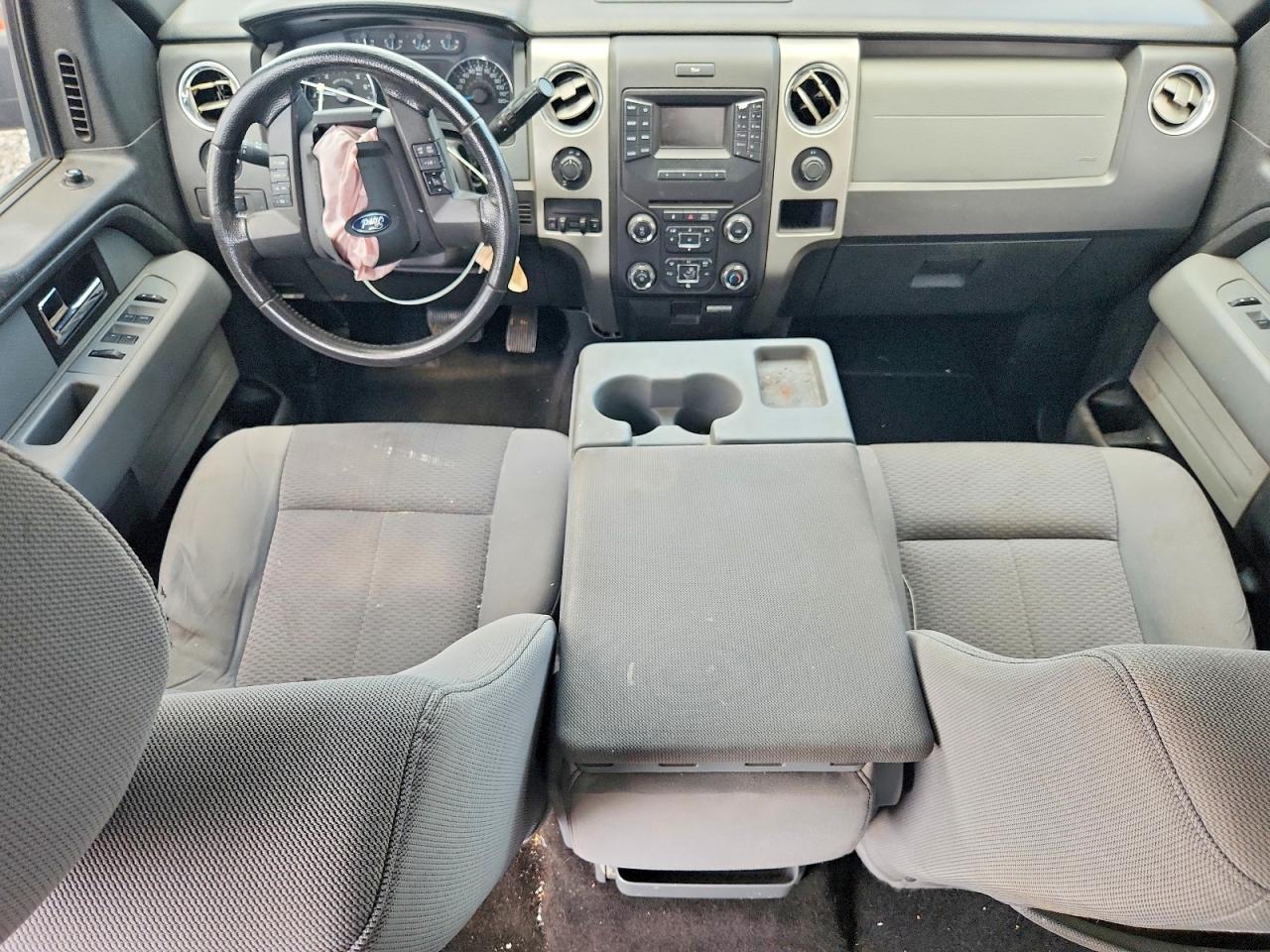 2013 Ford F150 Supercrew Gray vin: 1FTFW1CF2DFC46128