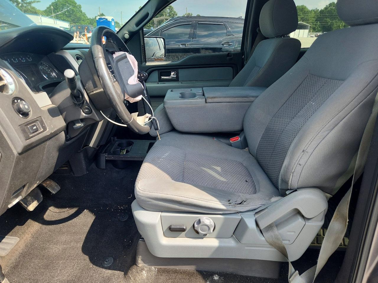 2013 Ford F150 Supercrew Gray vin: 1FTFW1CF2DFC46128