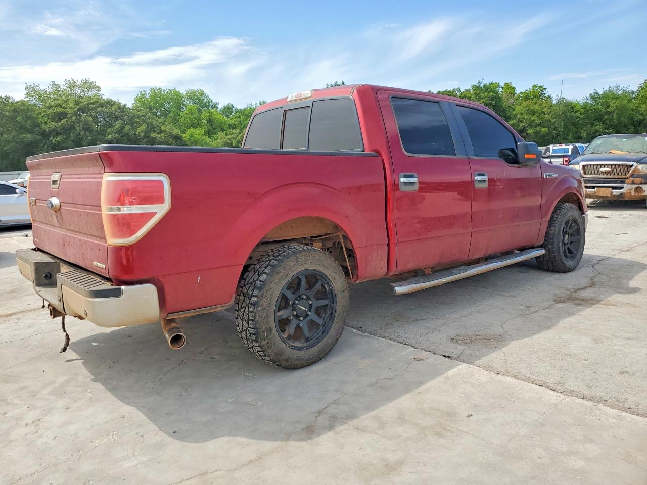 2013 Ford F150 Supercrew Red vin: 1FTFW1CF2DKD88681