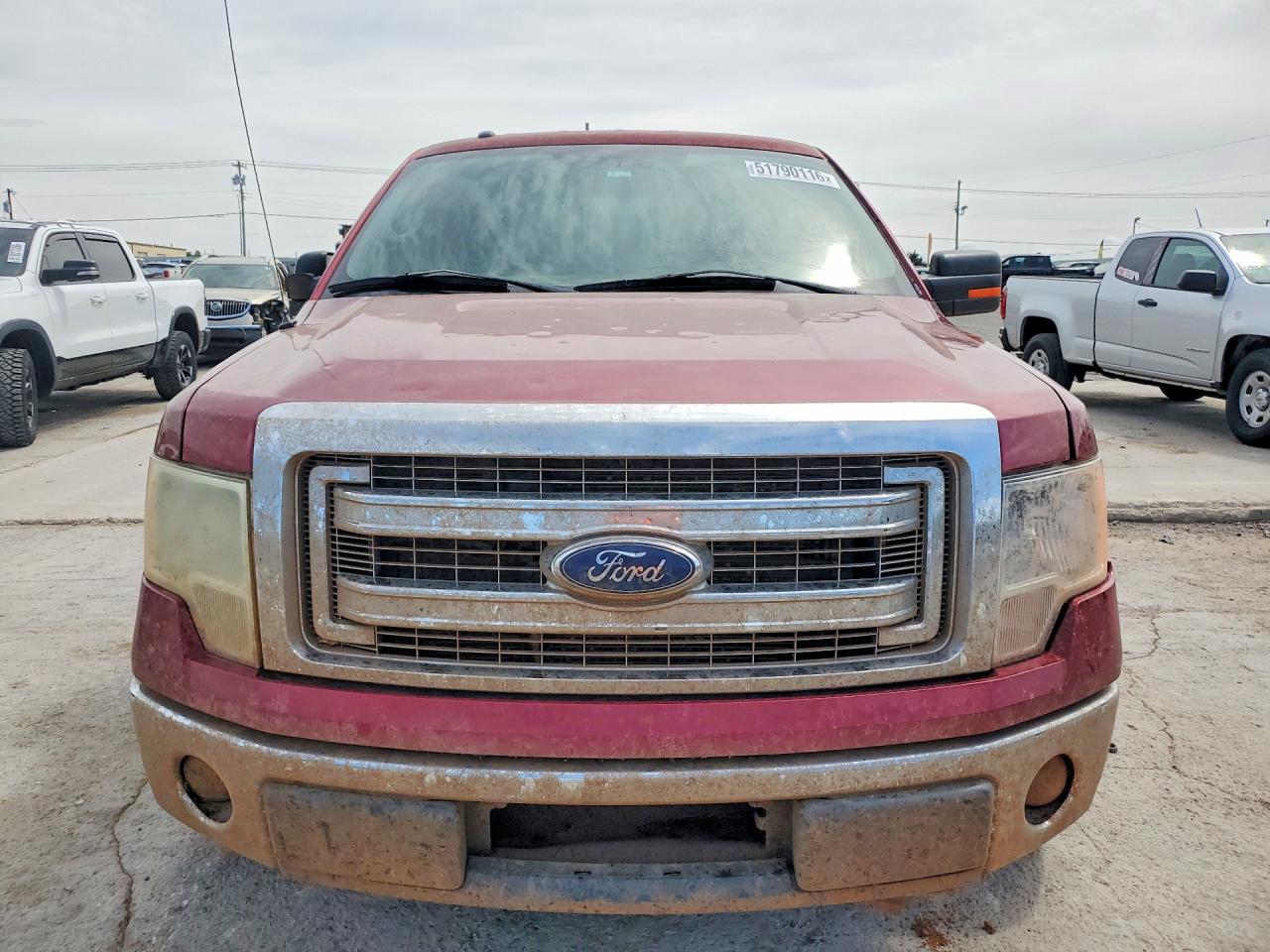 2013 Ford F150 Supercrew Red vin: 1FTFW1CF2DKD88681