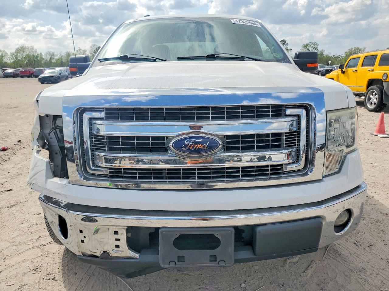 2013 Ford F150 Supercrew White vin: 1FTFW1CF2DKE22635