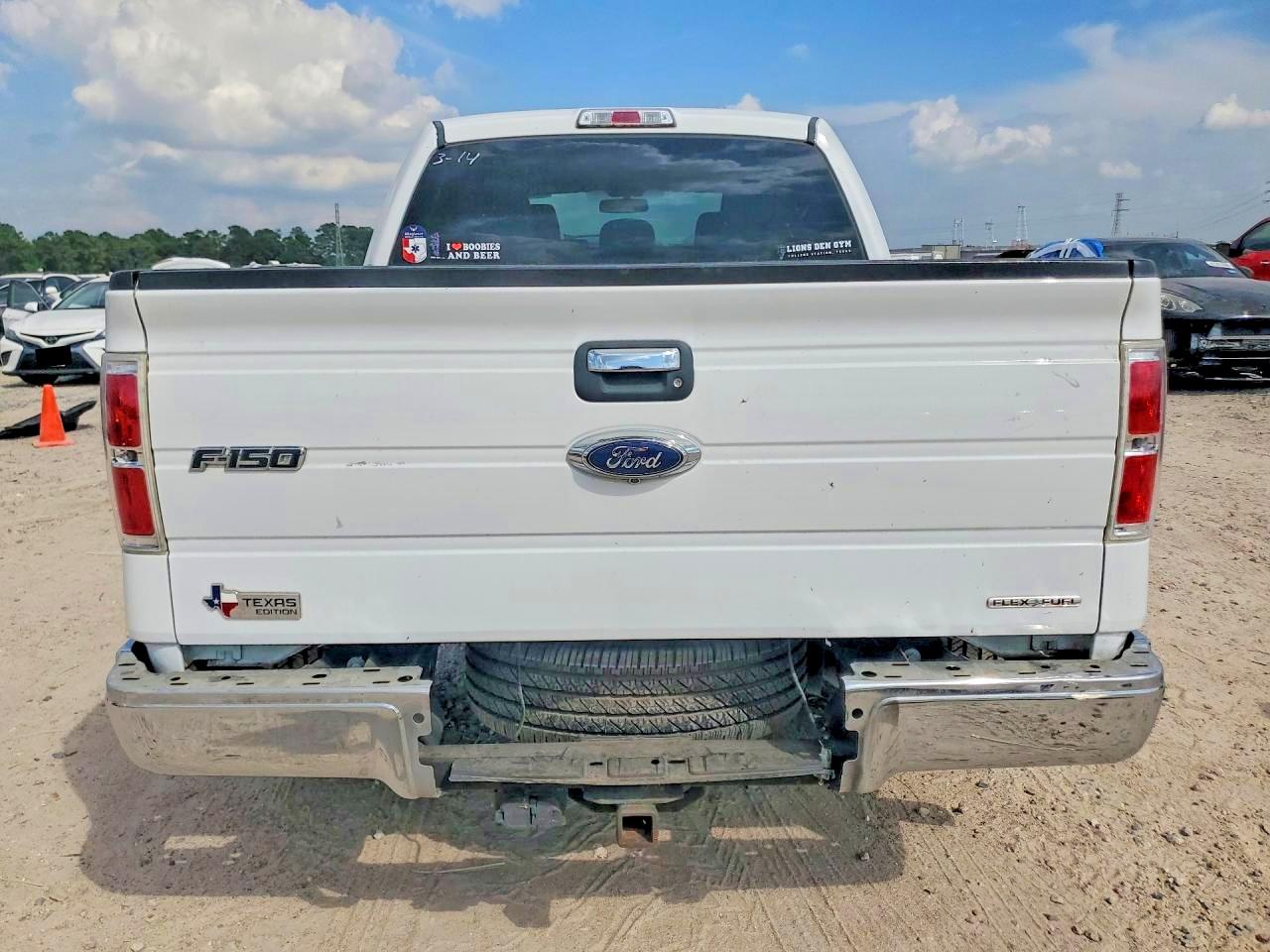 2013 Ford F150 Supercrew White vin: 1FTFW1CF2DKE22635