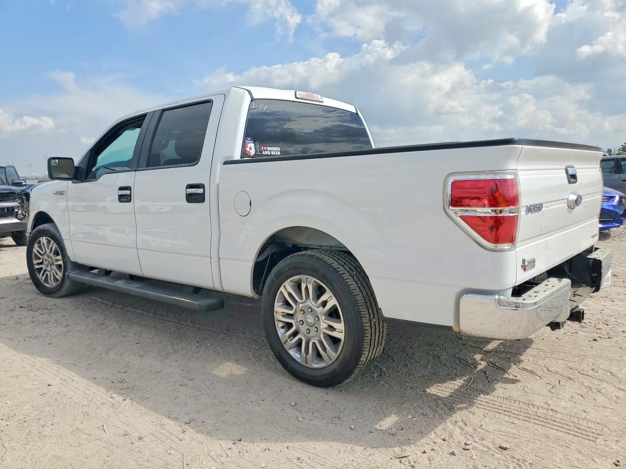 2013 Ford F150 Supercrew White vin: 1FTFW1CF2DKE22635