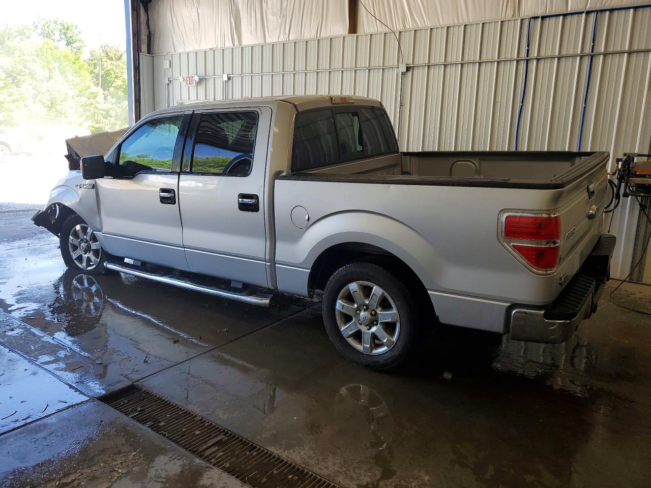 2013 Ford F150 Supercrew Silver vin: 1FTFW1CF2DKE44537