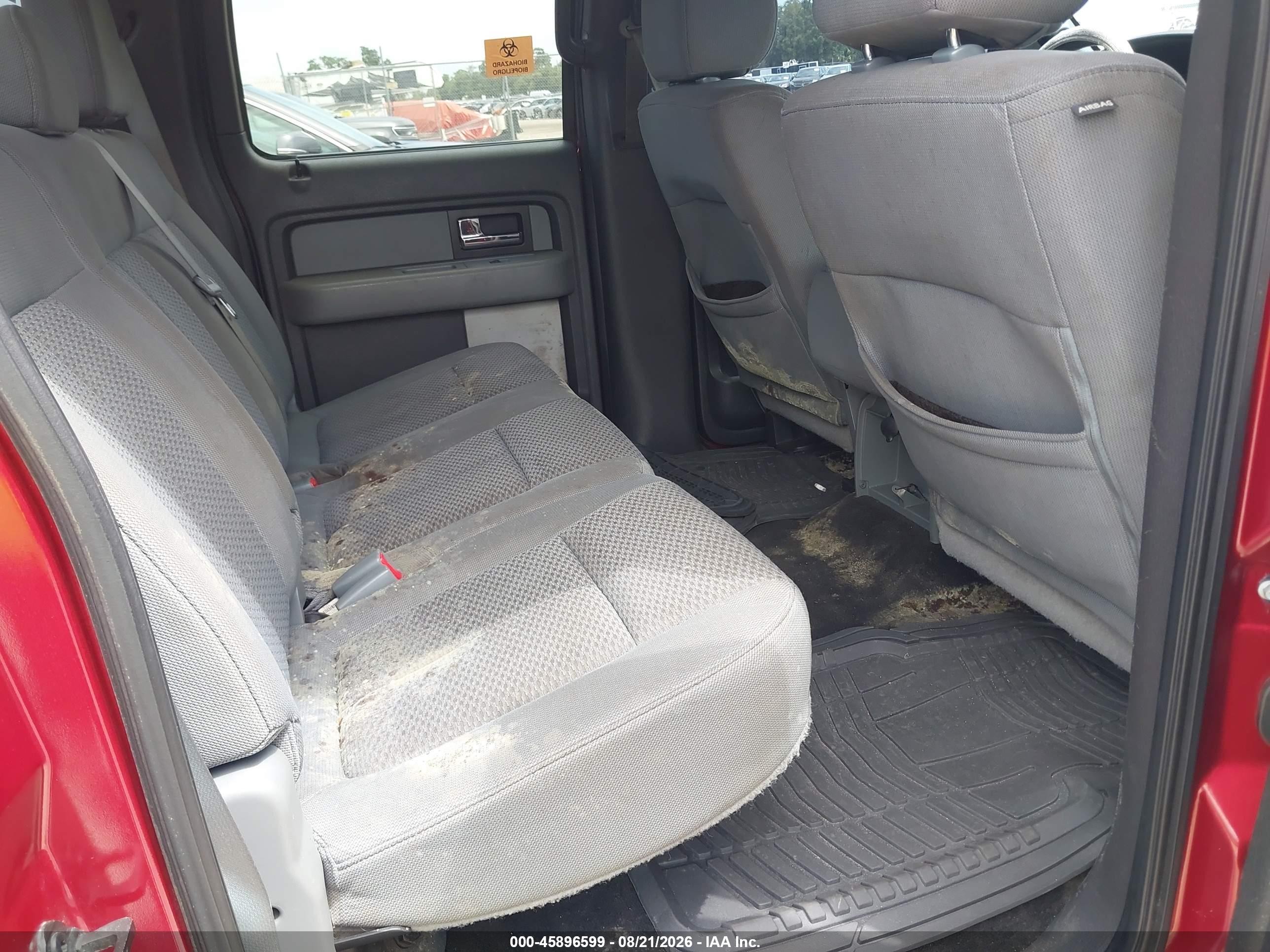 2014 Ford F-150 Xlt Red vin: 1FTFW1CF2EFB67382