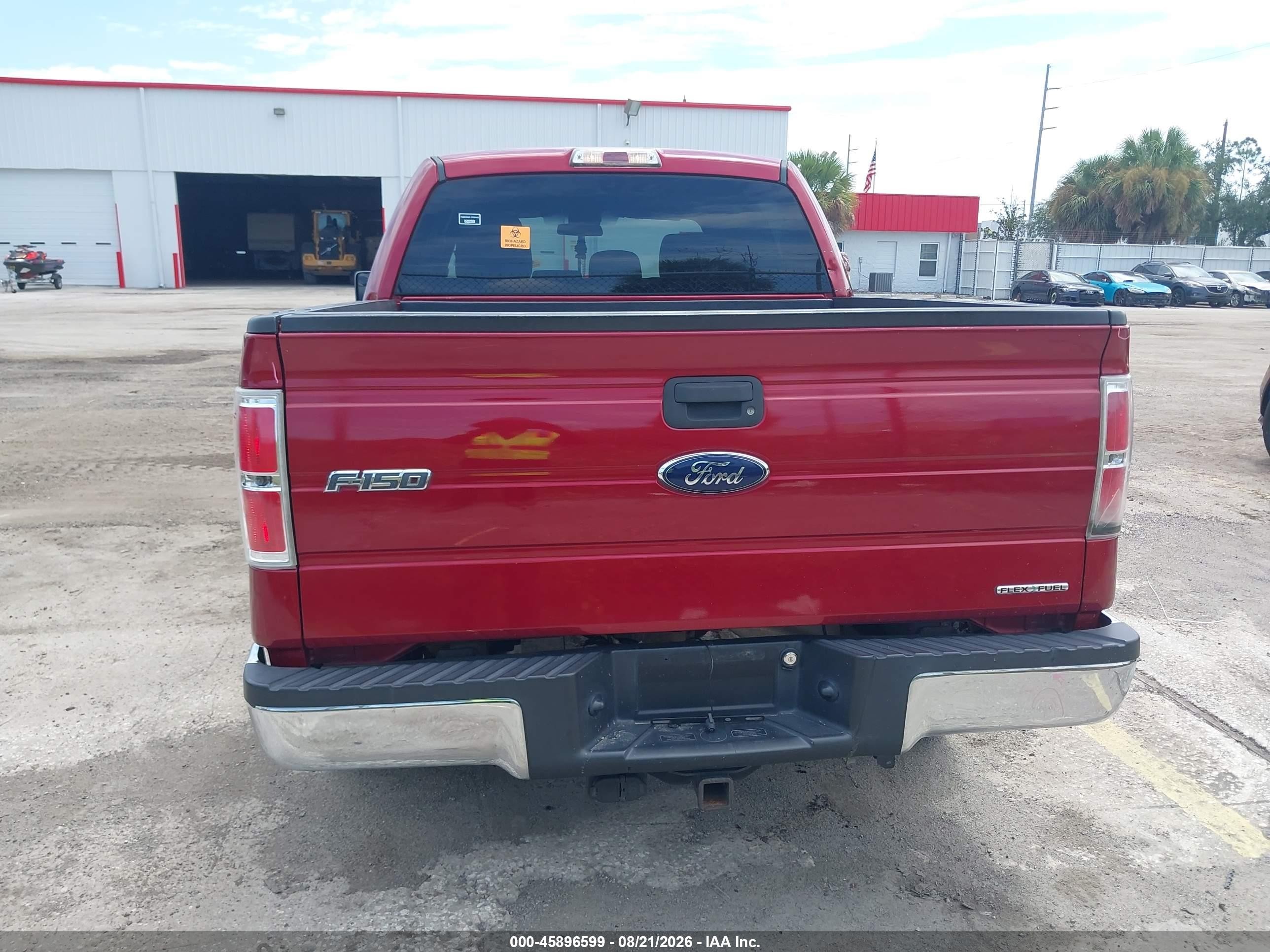 2014 Ford F-150 Xlt Red vin: 1FTFW1CF2EFB67382