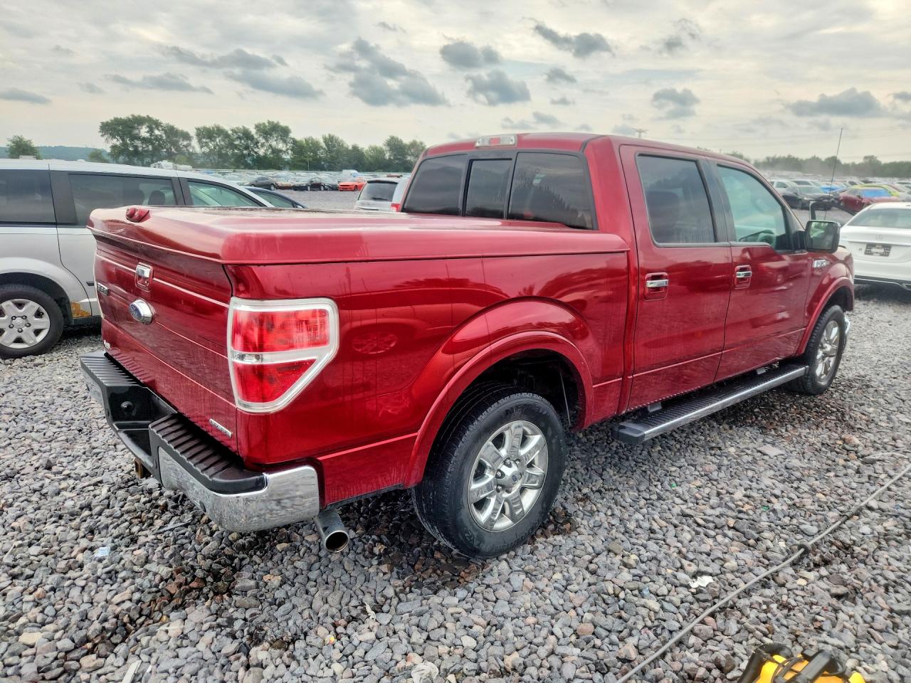 2014 Ford F150 Supercrew Красный vin: 1FTFW1CF2EFB82769