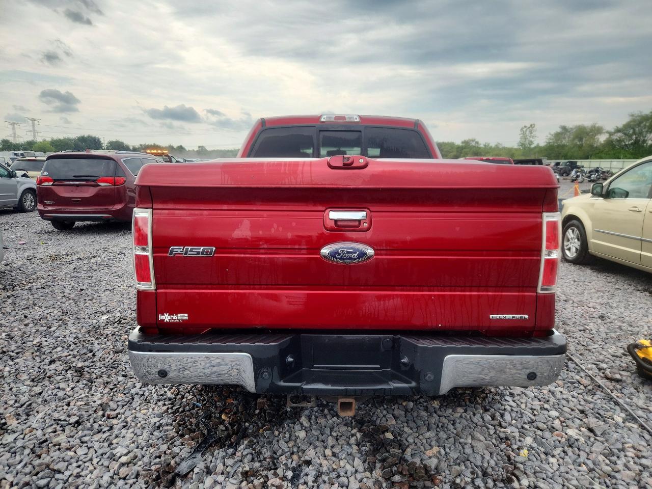 2014 Ford F150 Supercrew Красный vin: 1FTFW1CF2EFB82769