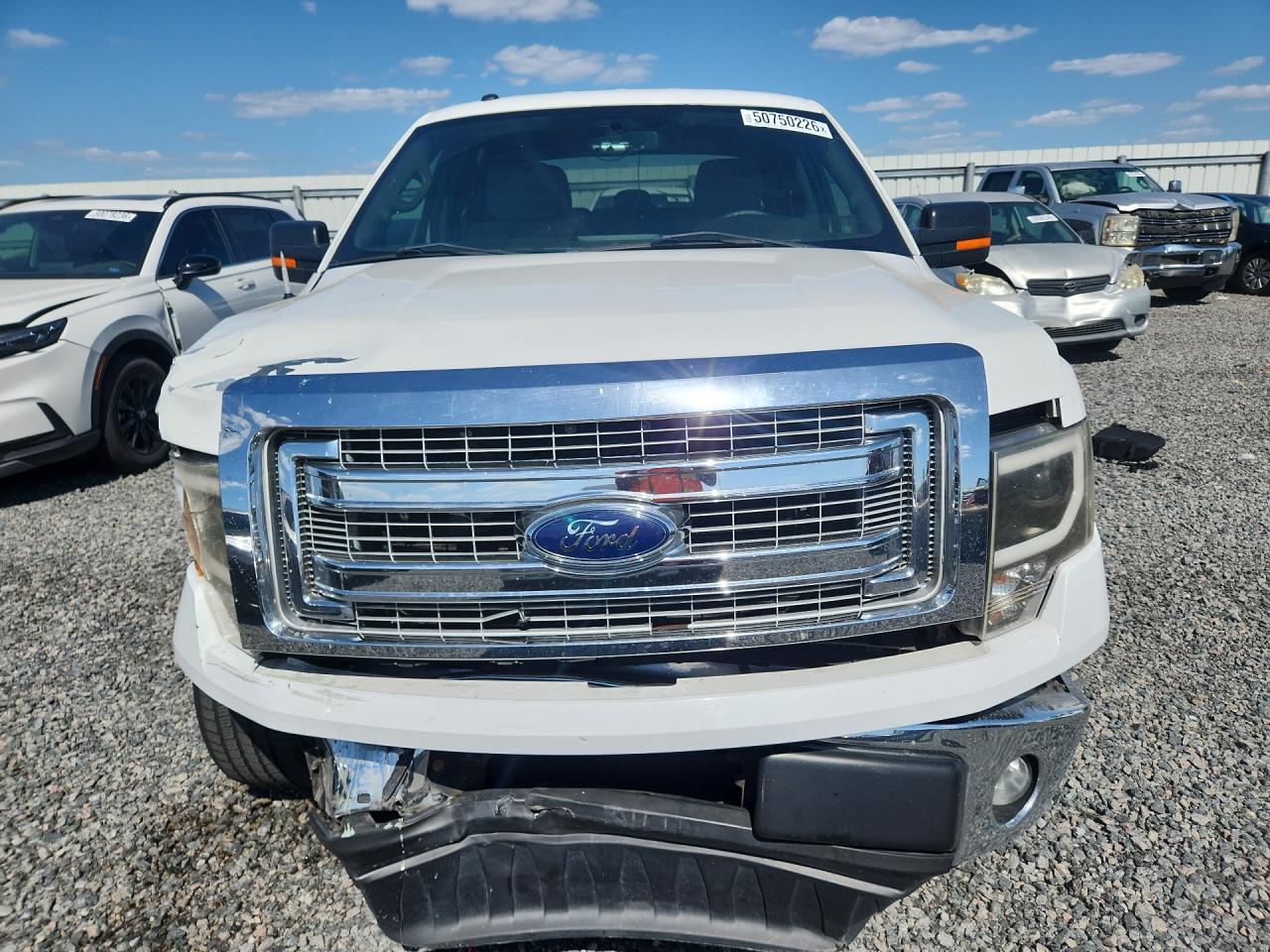 2014 Ford F150 Supercrew White vin: 1FTFW1CF2EFC05533