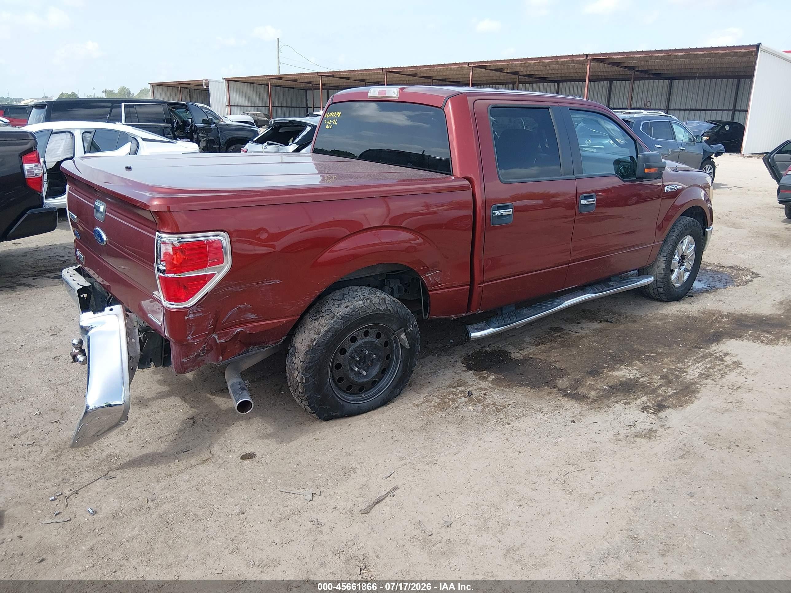 2014 Ford F-150 Xlt Orange vin: 1FTFW1CF2EKD00231