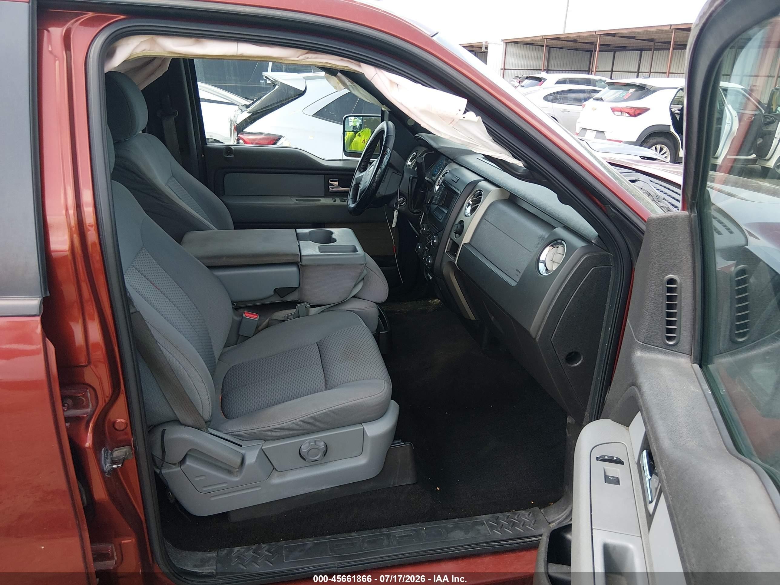 2014 Ford F-150 Xlt Orange vin: 1FTFW1CF2EKD00231