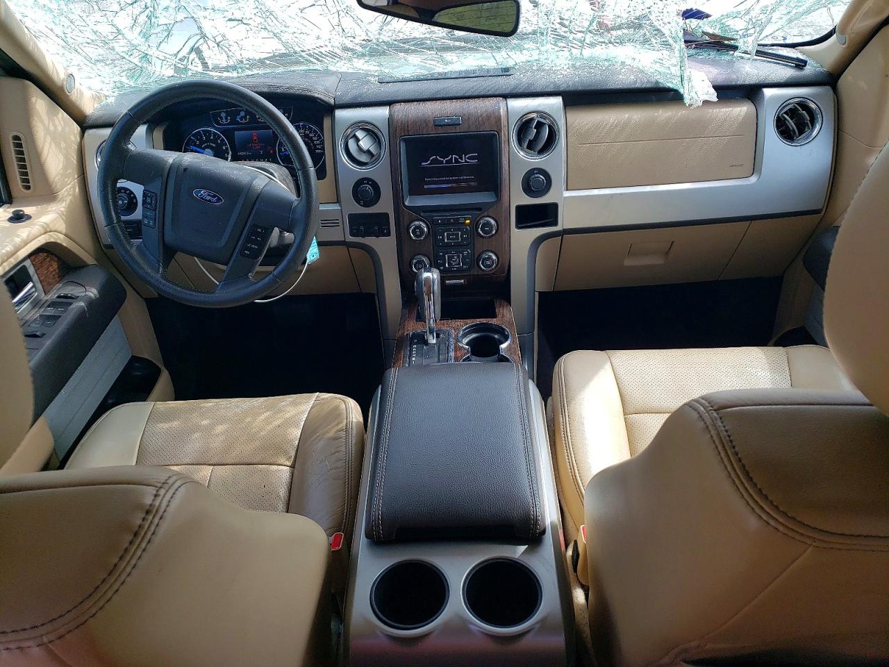 2014 Ford F150 Supercrew Белый vin: 1FTFW1CF2EKD01122
