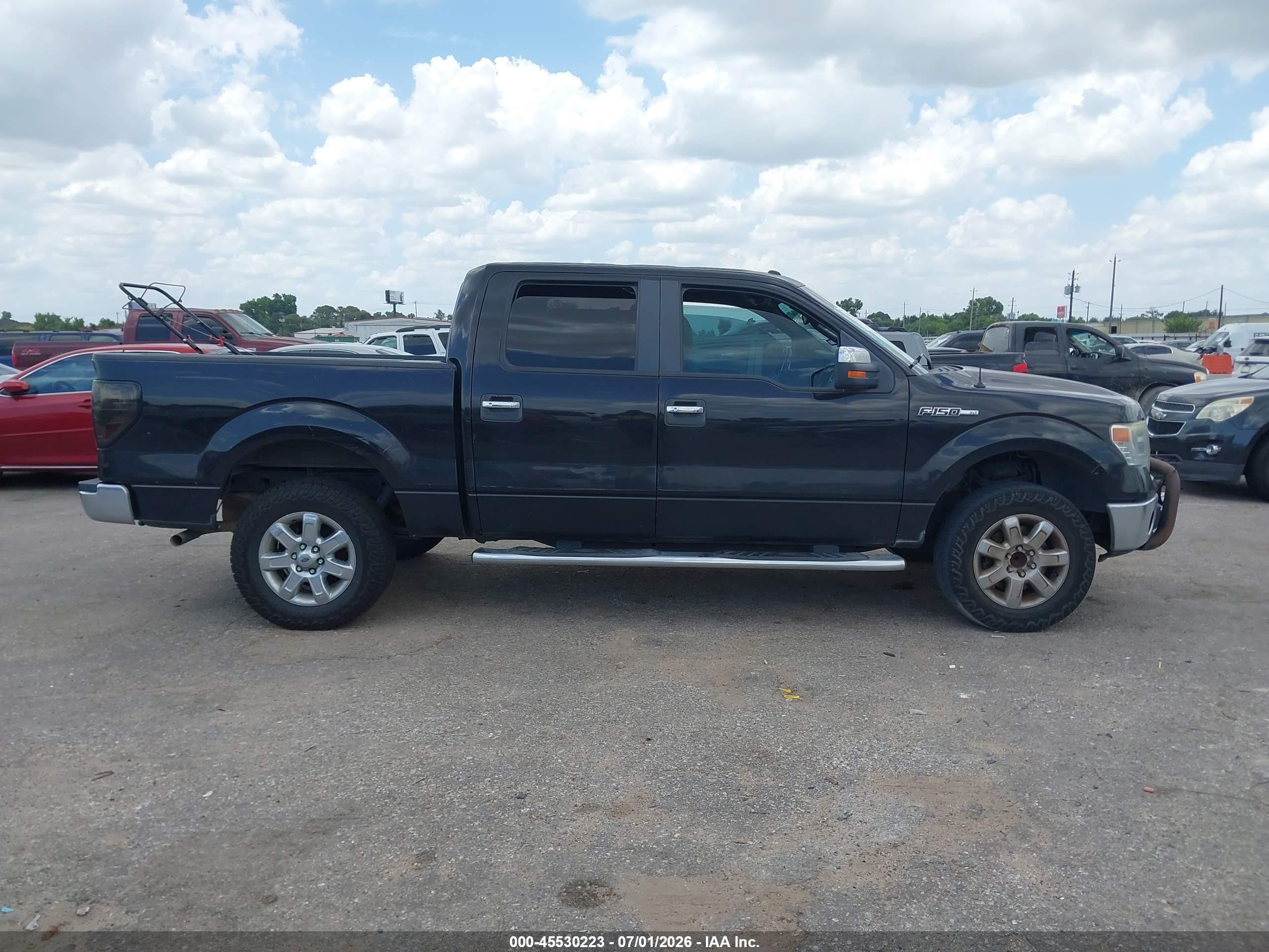 2014 Ford F-150 Xlt Black vin: 1FTFW1CF2EKD03727