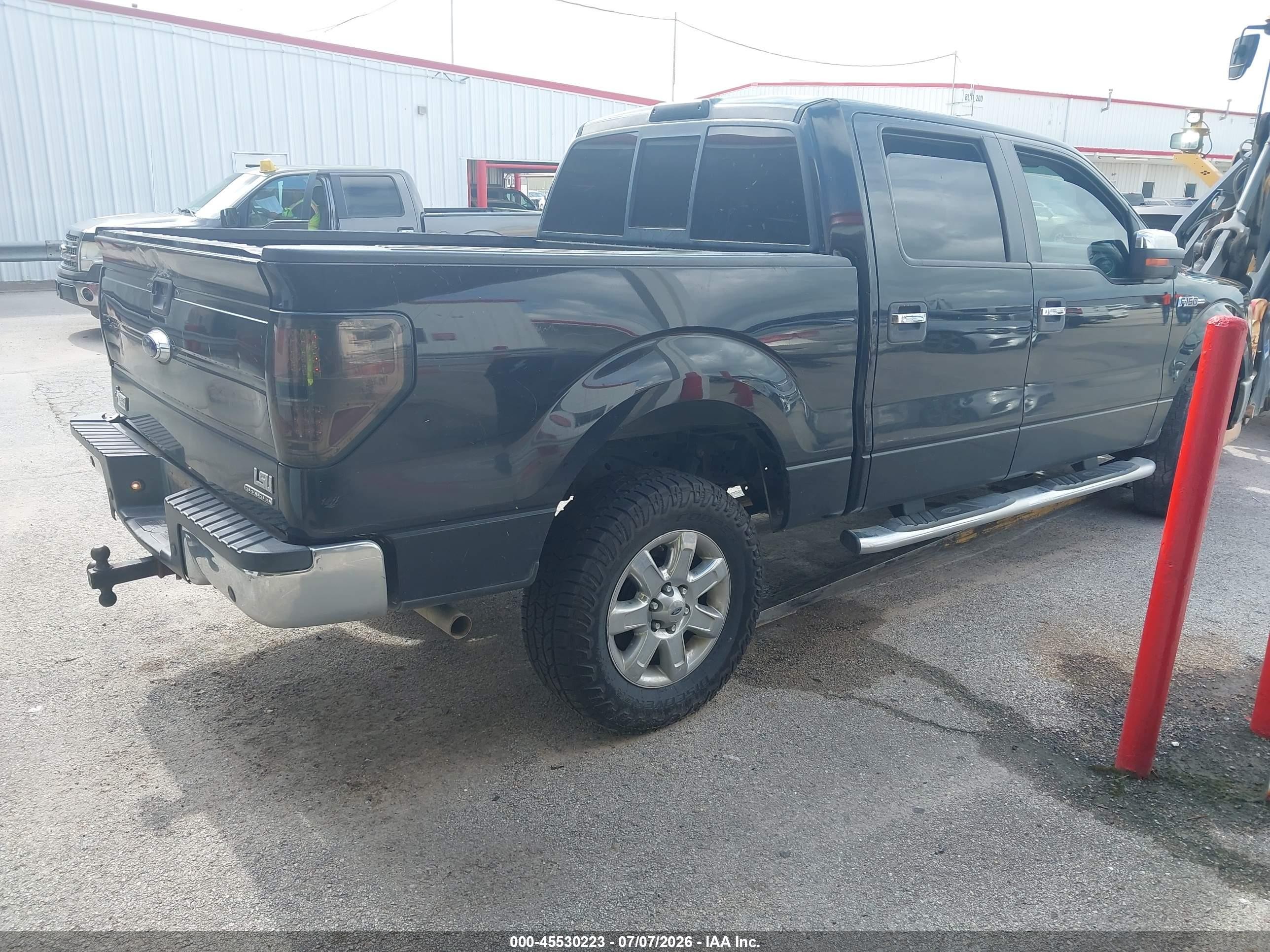 2014 Ford F-150 Xlt Black vin: 1FTFW1CF2EKD03727