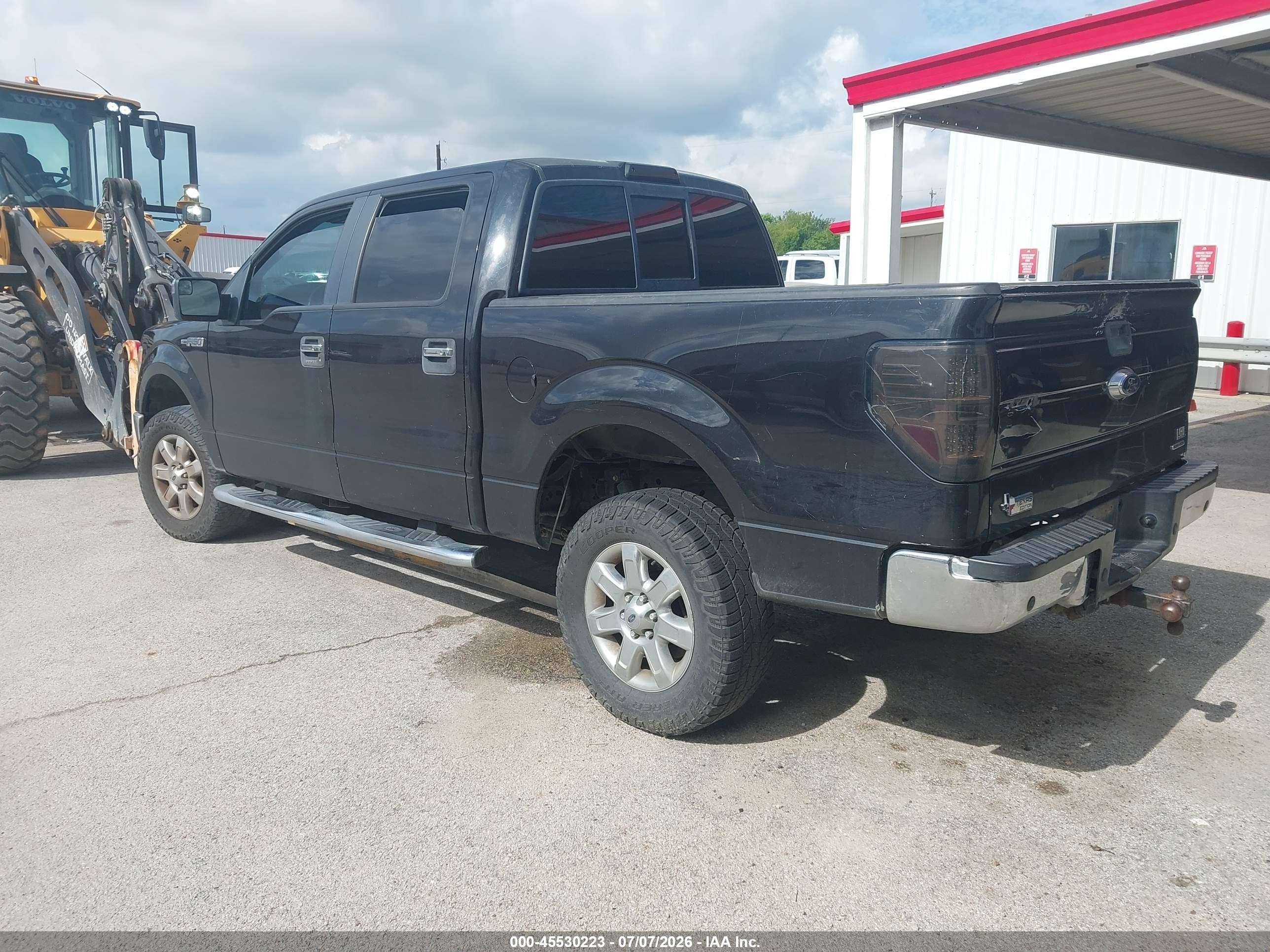 2014 Ford F-150 Xlt Black vin: 1FTFW1CF2EKD03727