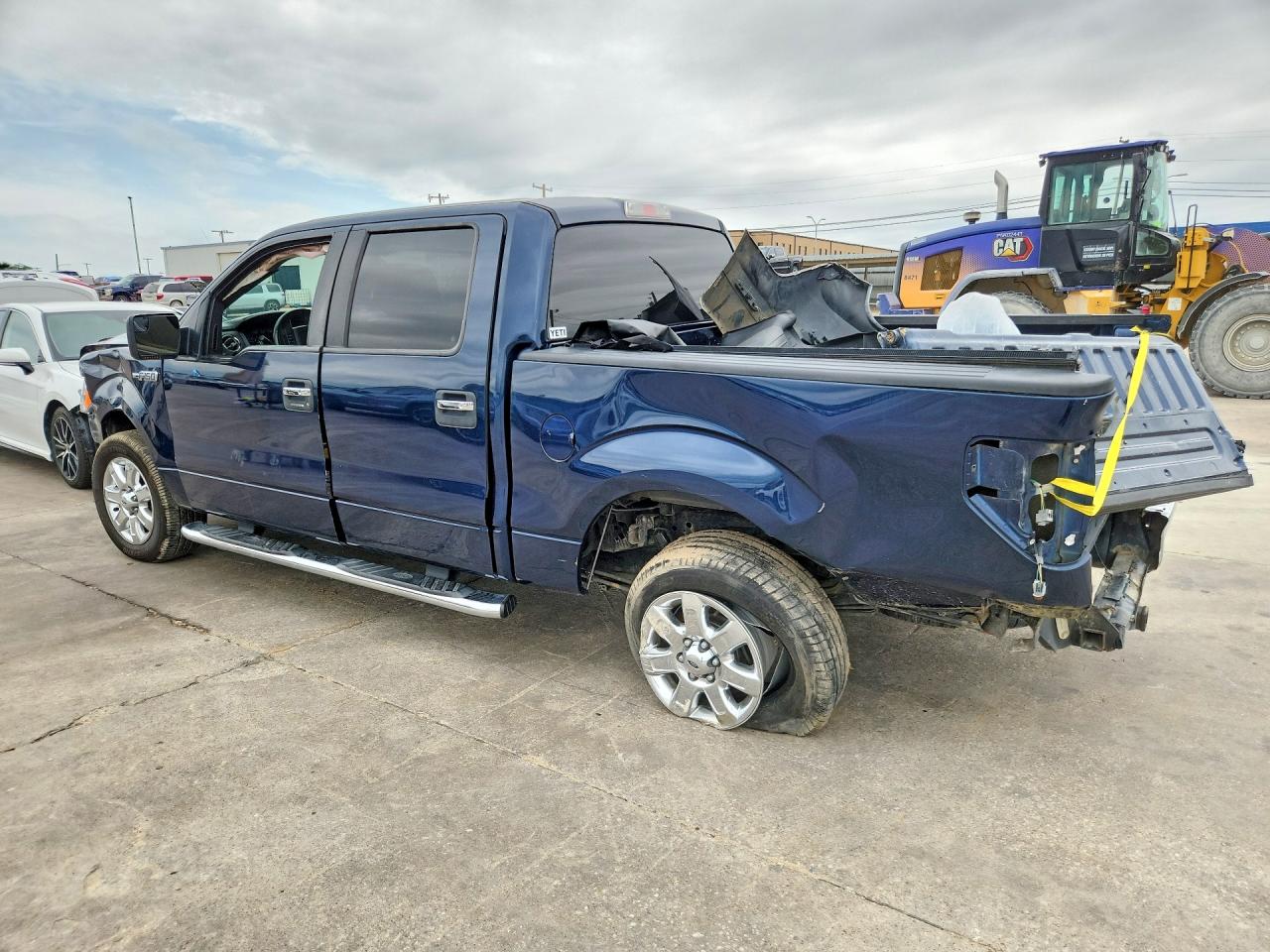 2014 Ford F150 Supercrew Blue vin: 1FTFW1CF2EKD04683