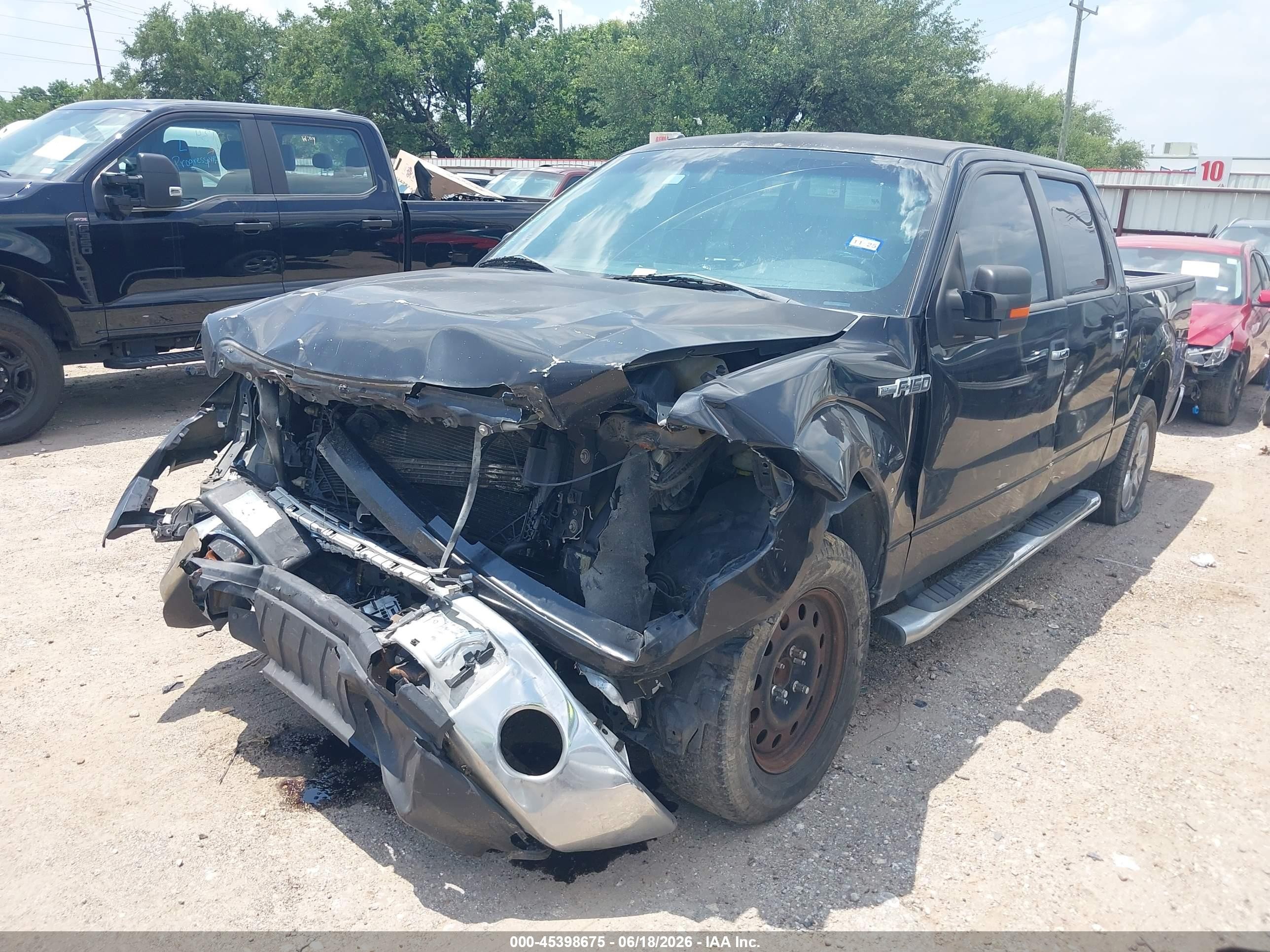 2014 Ford F-150 Fx2/king Ranch/lariat/platinum/stx/xl/xlt Black vin: 1FTFW1CF2EKD10046