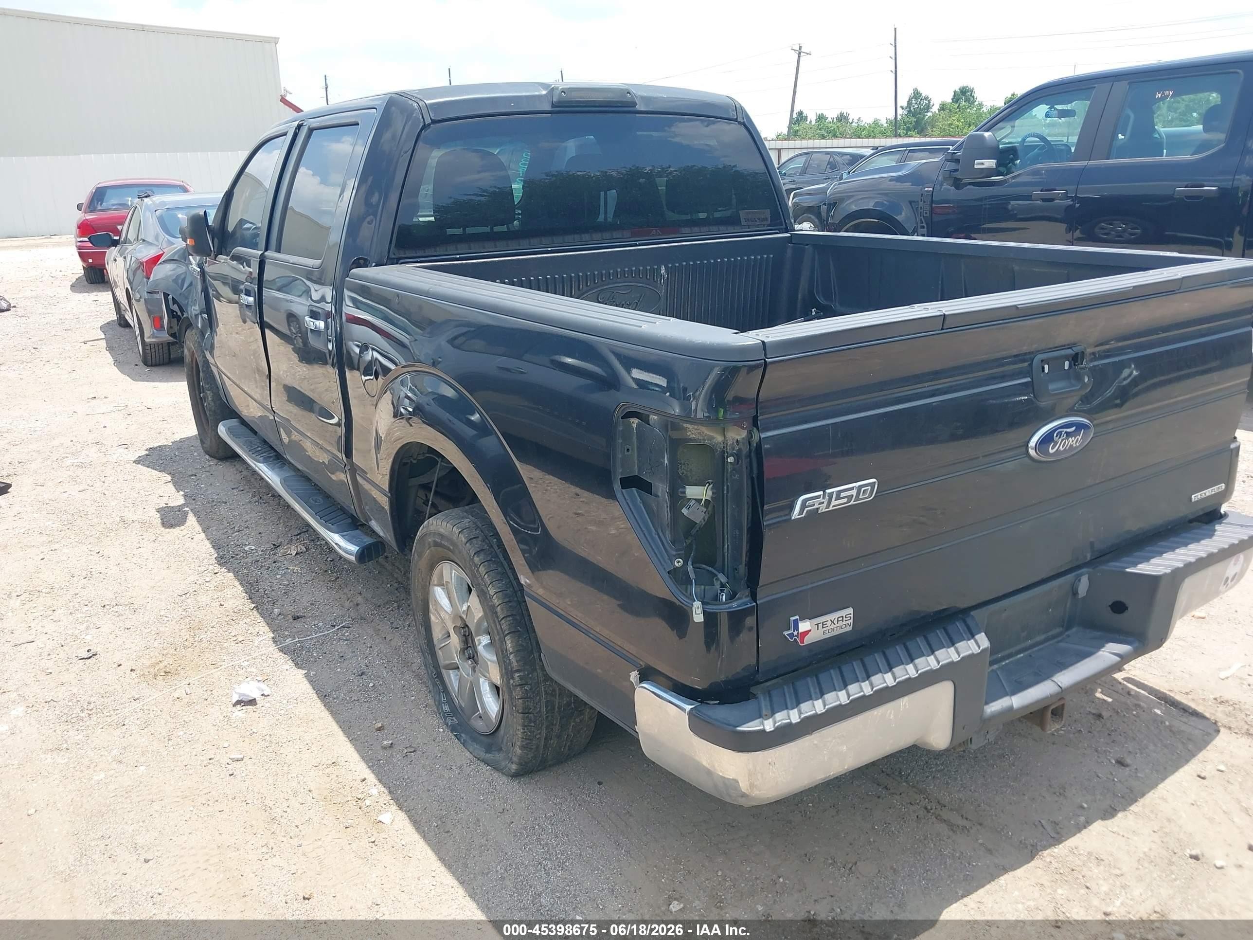 2014 Ford F-150 Fx2/king Ranch/lariat/platinum/stx/xl/xlt Black vin: 1FTFW1CF2EKD10046