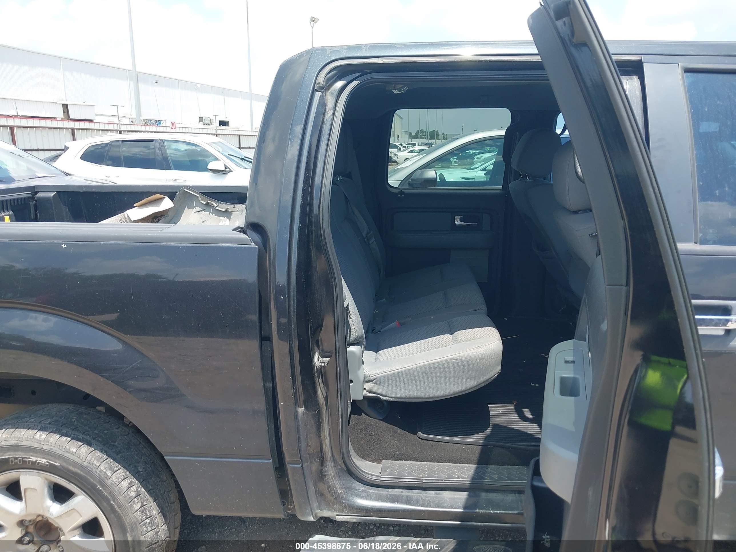 2014 Ford F-150 Fx2/king Ranch/lariat/platinum/stx/xl/xlt Black vin: 1FTFW1CF2EKD10046