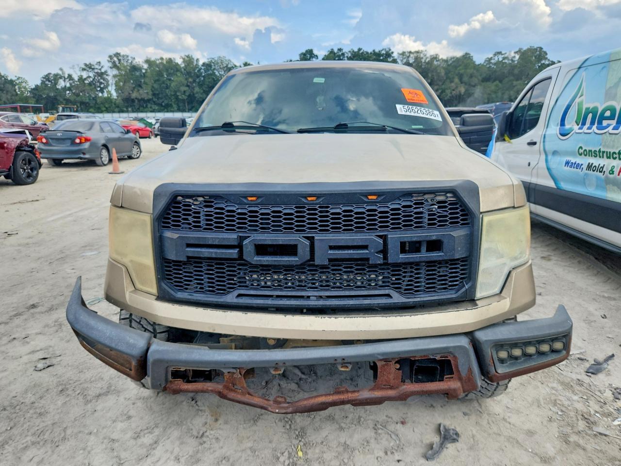 2014 Ford F150 Supercrew Tan vin: 1FTFW1CF2EKD93168