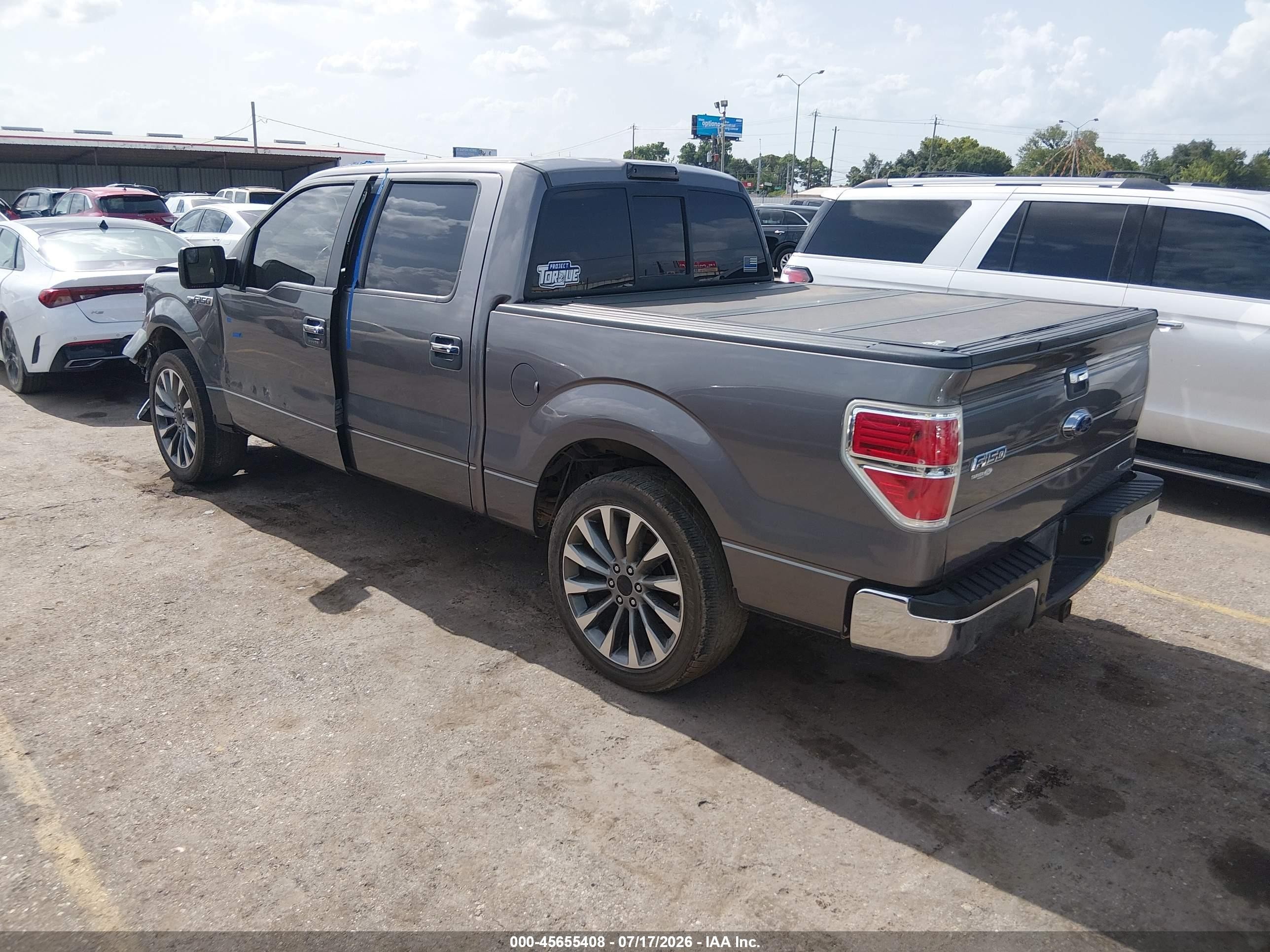 2014 Ford F-150 Xlt Gray vin: 1FTFW1CF2EKE50646