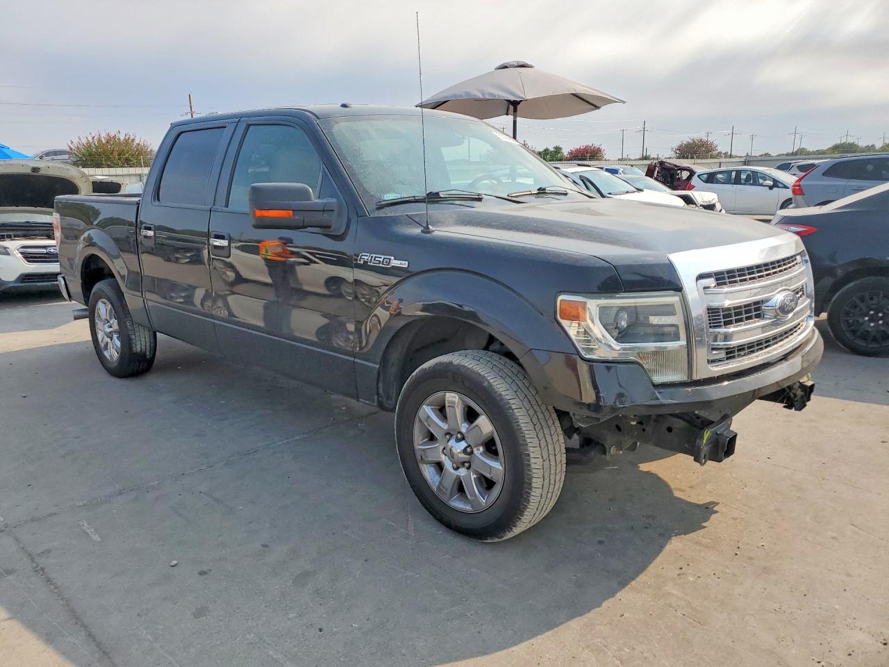 2014 Ford F150 Supercrew Black vin: 1FTFW1CF2EKF18329