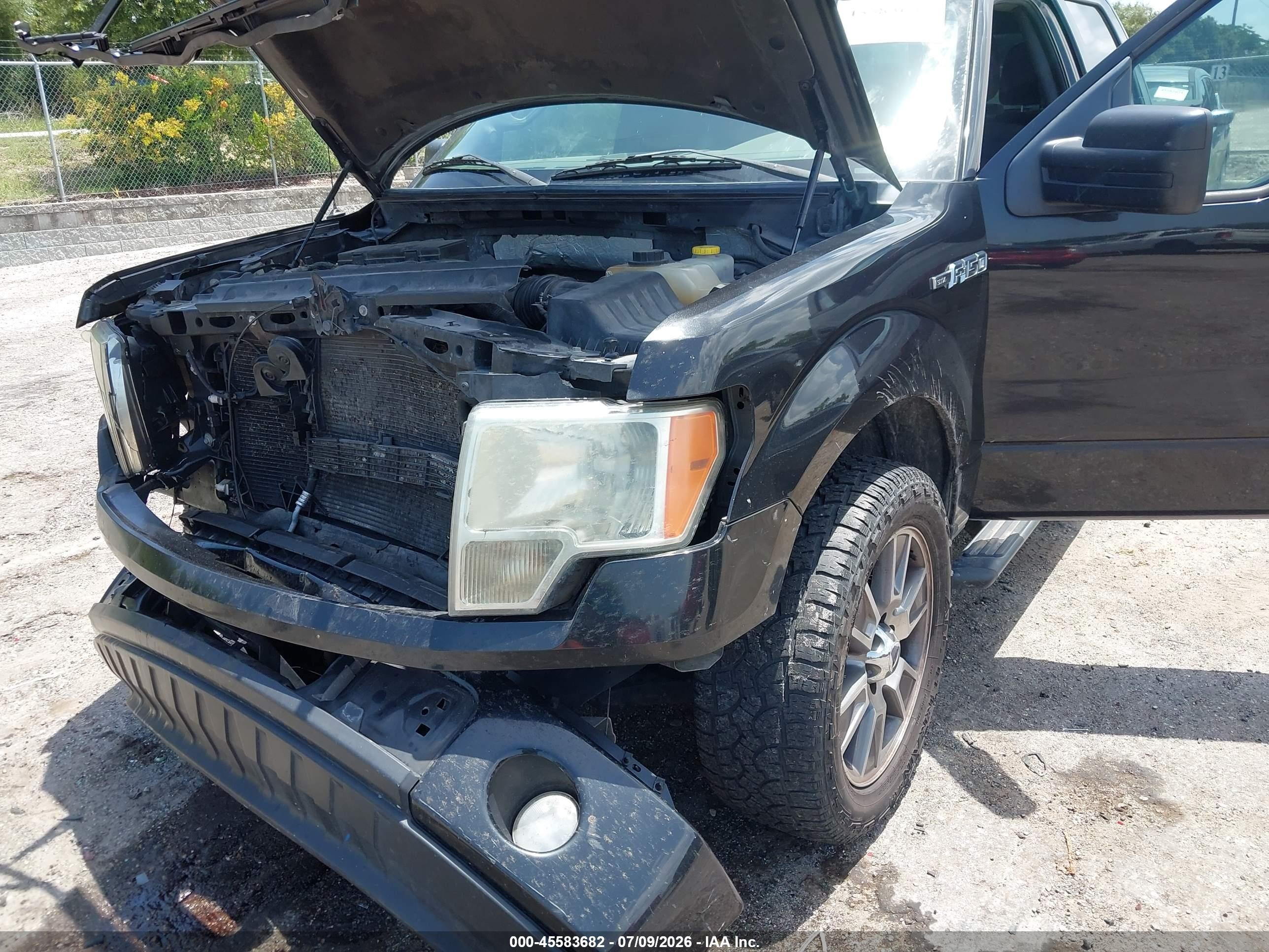2014 Ford F-150 Stx Black vin: 1FTFW1CF2EKG54668