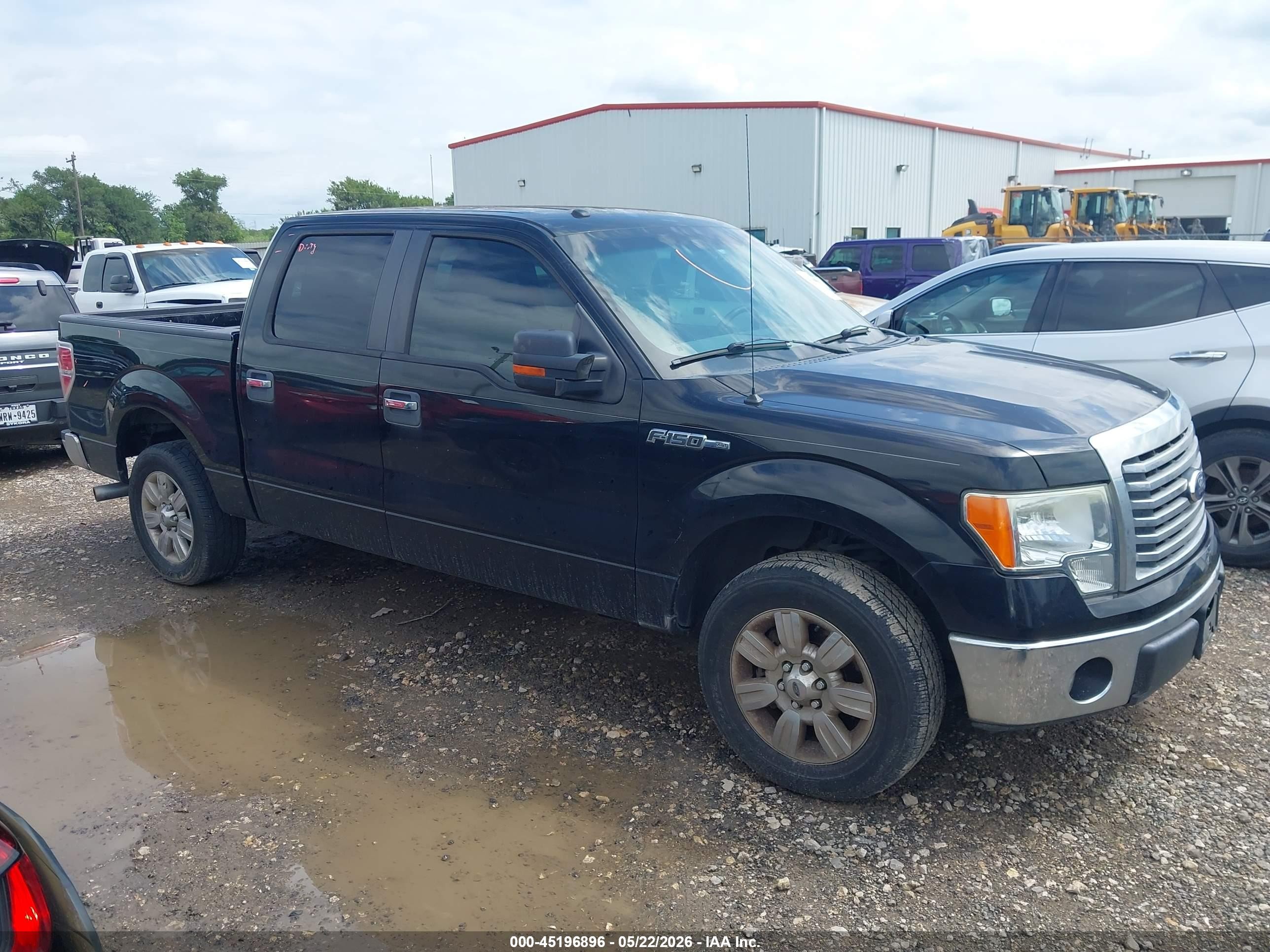 2011 Ford F-150 Xlt Black vin: 1FTFW1CF3BFD27524