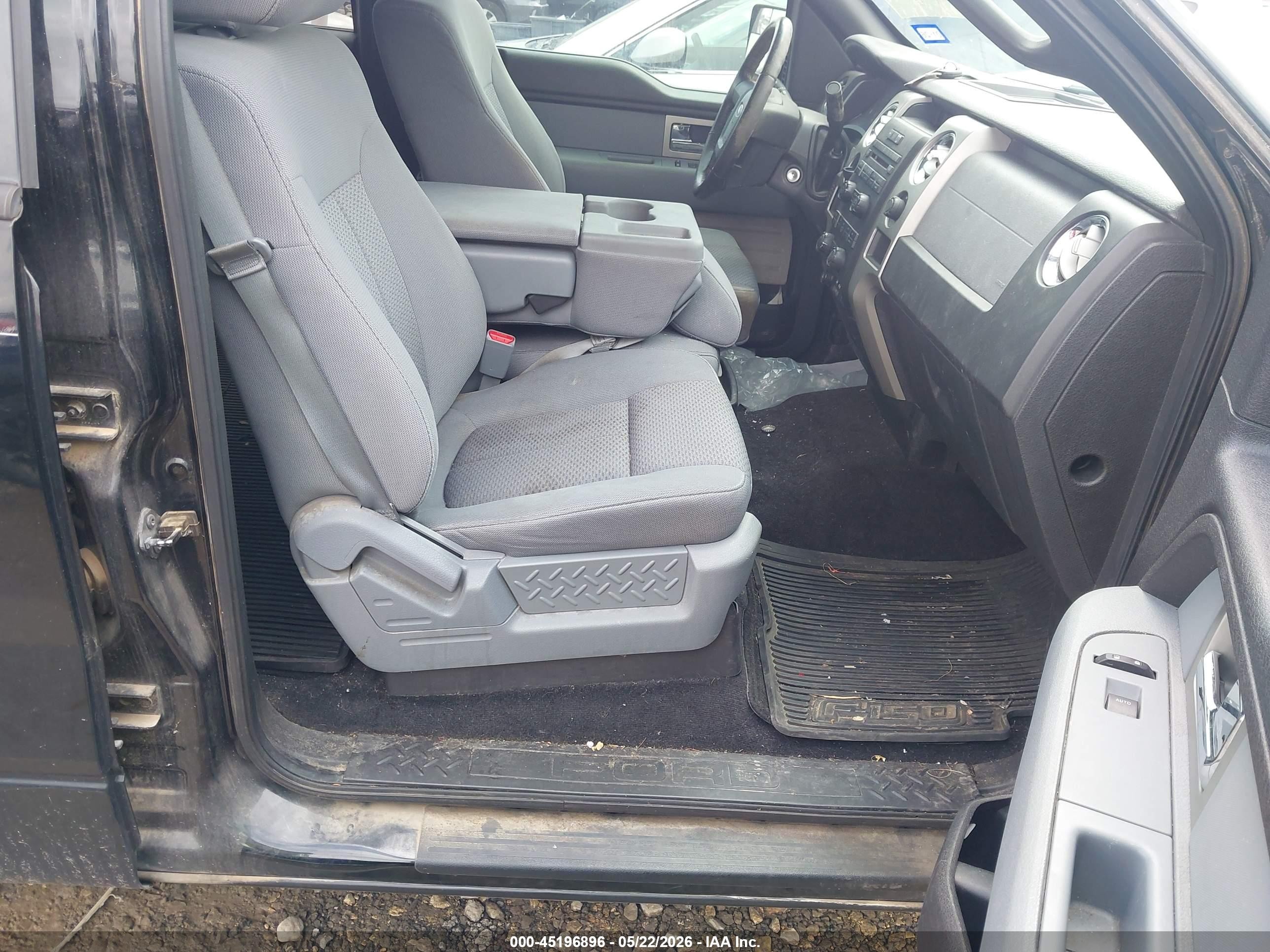 2011 Ford F-150 Xlt Black vin: 1FTFW1CF3BFD27524