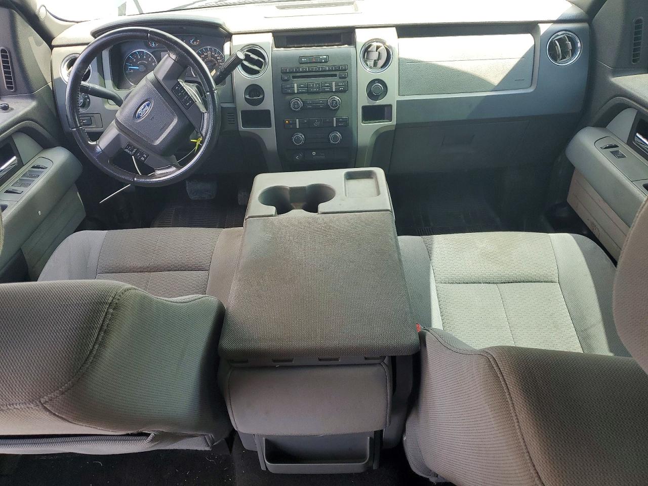 2012 Ford F150 Supercrew Gray vin: 1FTFW1CF3CFA60760