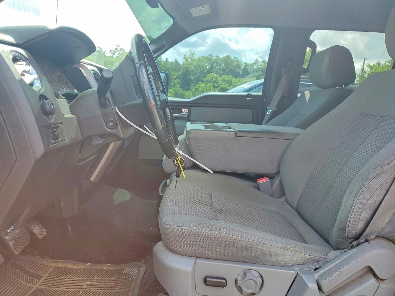2012 Ford F150 Supercrew Gray vin: 1FTFW1CF3CFA60760