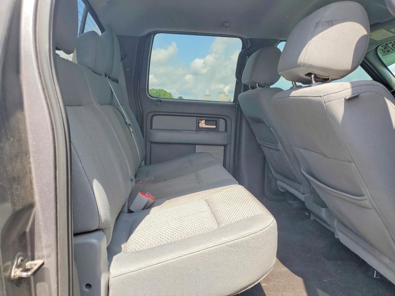 2012 Ford F150 Supercrew Gray vin: 1FTFW1CF3CFA60760