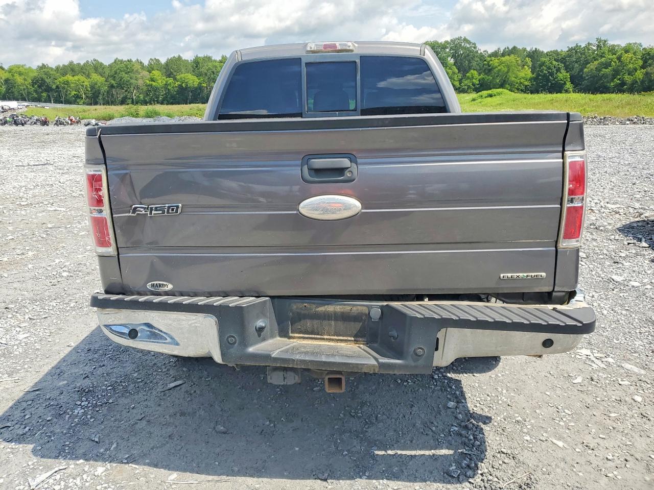 2012 Ford F150 Supercrew Gray vin: 1FTFW1CF3CFA60760