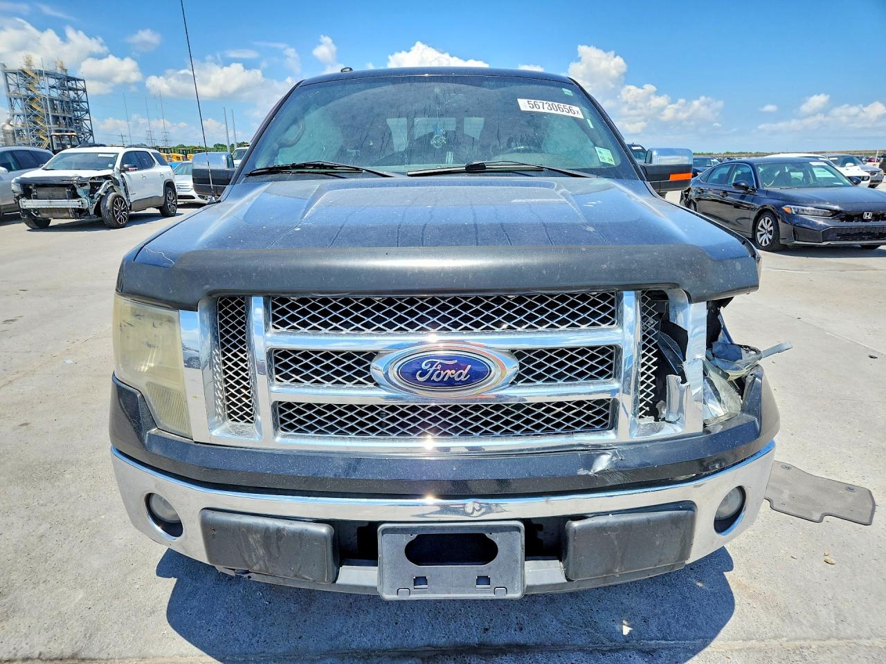 2012 Ford F150 Supercrew Черный vin: 1FTFW1CF3CFB21296
