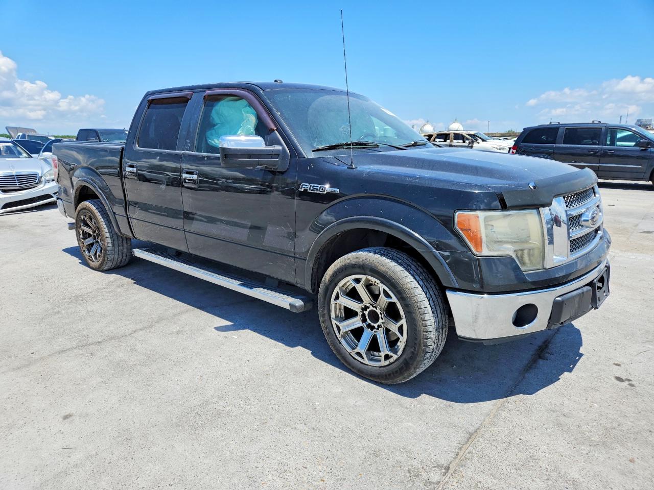 2012 Ford F150 Supercrew Черный vin: 1FTFW1CF3CFB21296