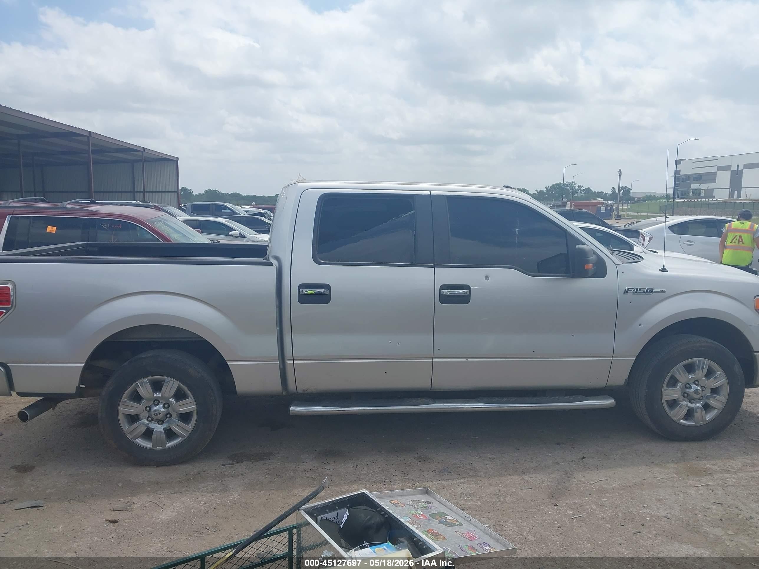 2012 Ford F-150 Xlt Silver vin: 1FTFW1CF3CFB42195