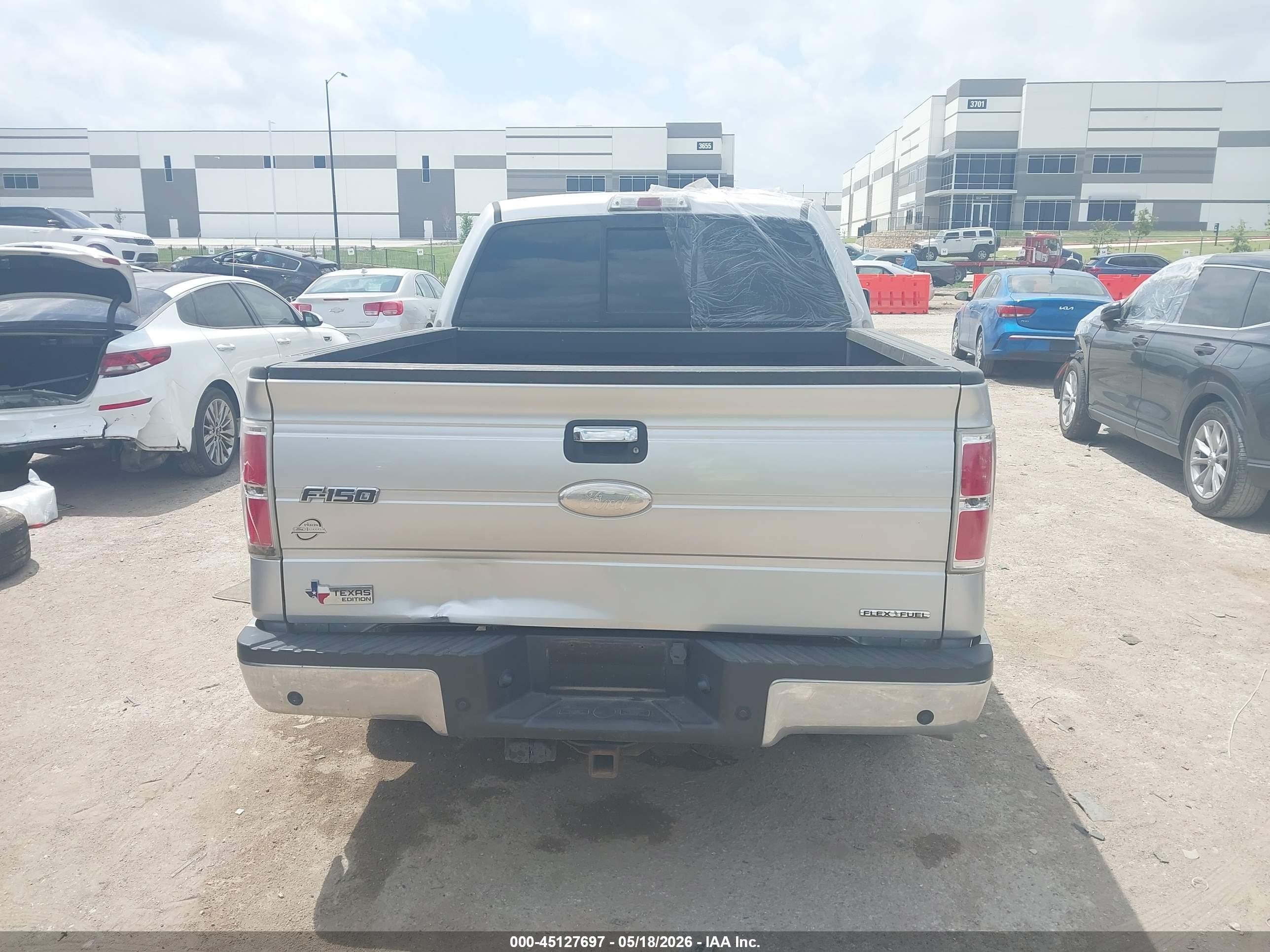 2012 Ford F-150 Xlt Silver vin: 1FTFW1CF3CFB42195