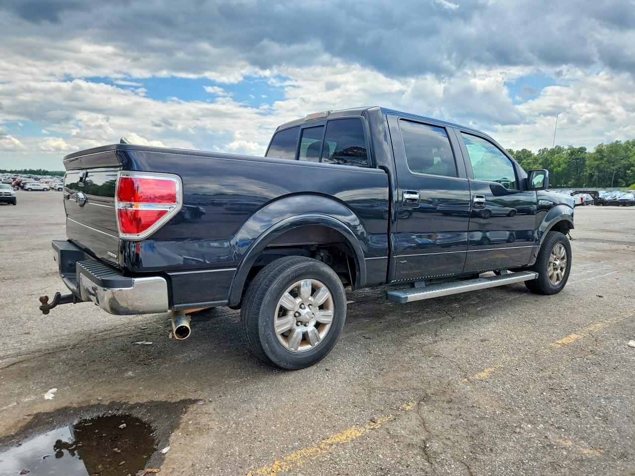 2012 Ford F150 Supercrew Black vin: 1FTFW1CF3CFC75541