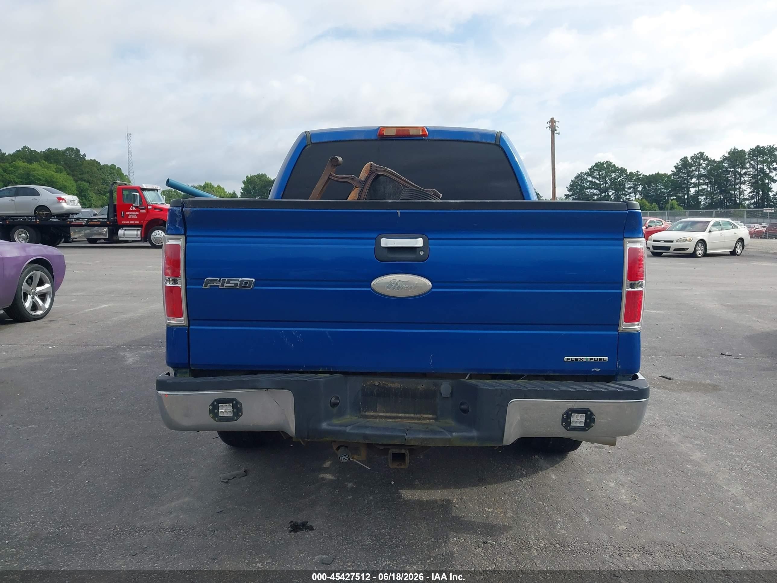 2012 Ford F-150 Xlt Синий vin: 1FTFW1CF3CKD87456
