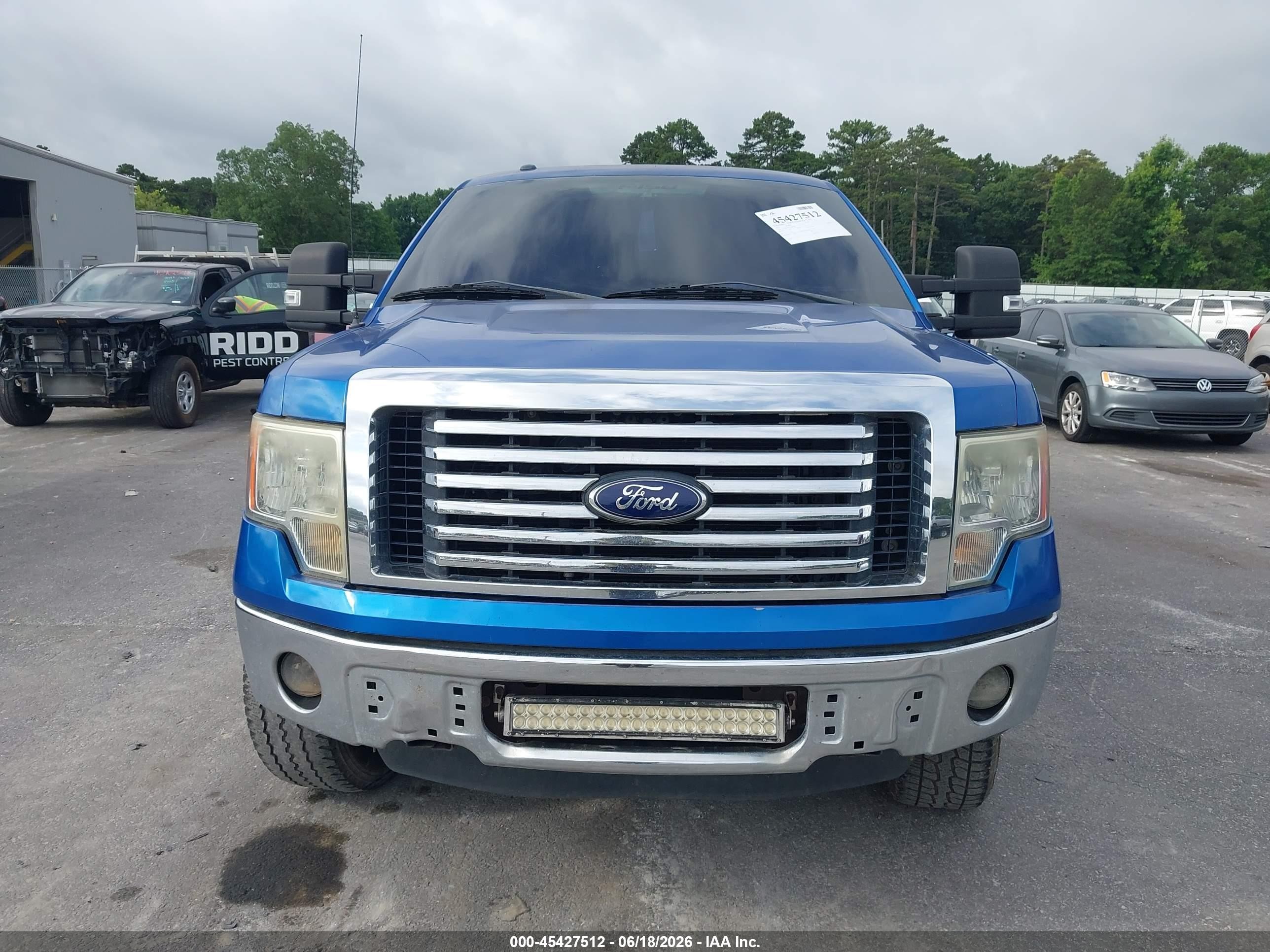 2012 Ford F-150 Xlt Синий vin: 1FTFW1CF3CKD87456