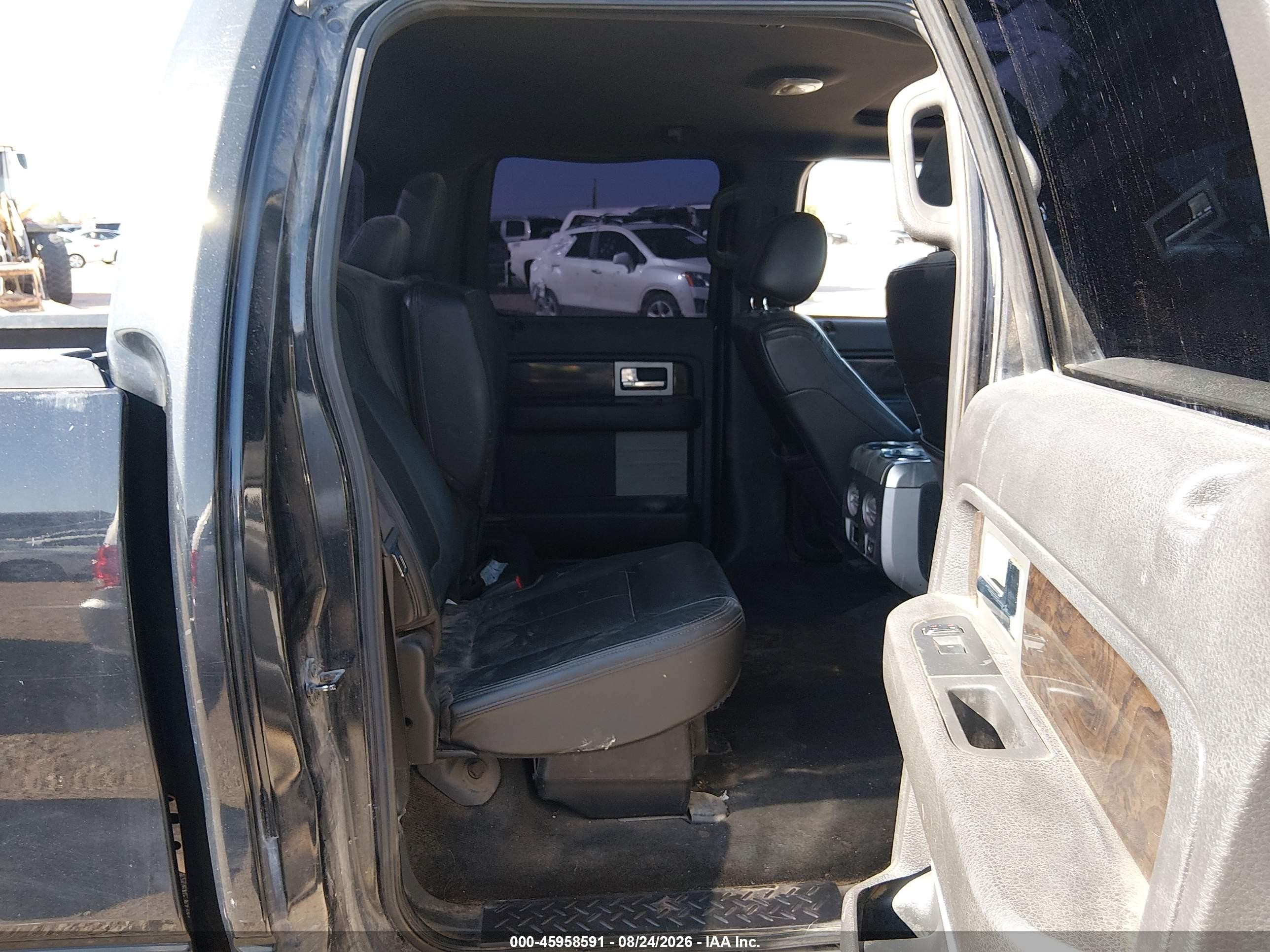 2013 Ford F-150 Platinum Черный vin: 1FTFW1CF3DFD17661
