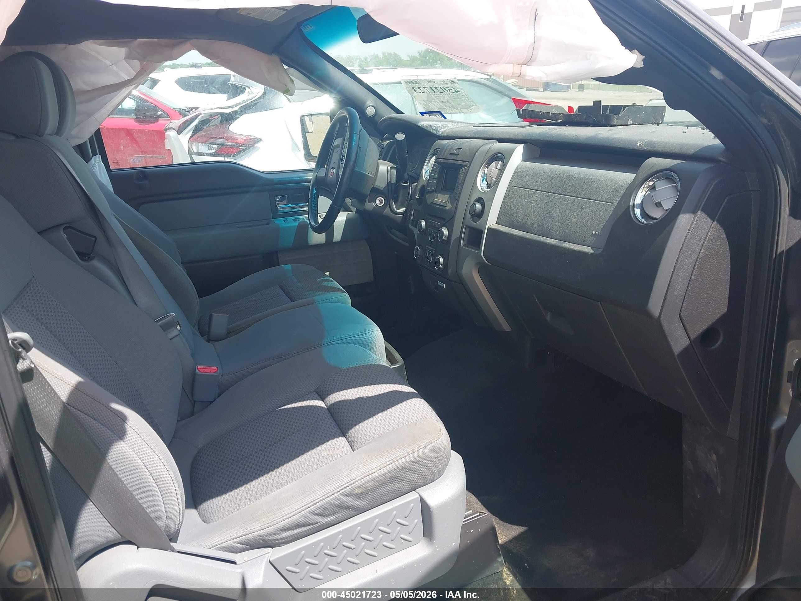 2013 Ford F-150 Xlt Gray vin: 1FTFW1CF3DKE81709