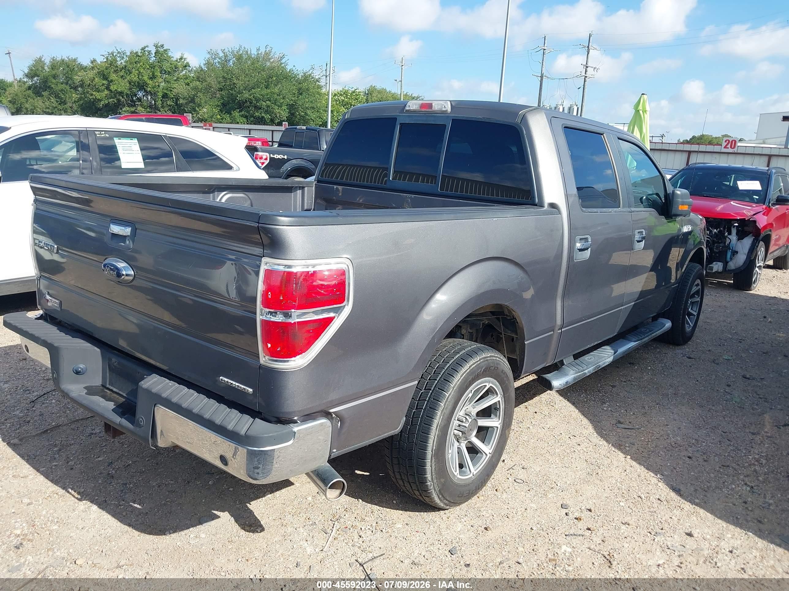 2013 Ford F-150 Xlt Серый vin: 1FTFW1CF3DKF70731