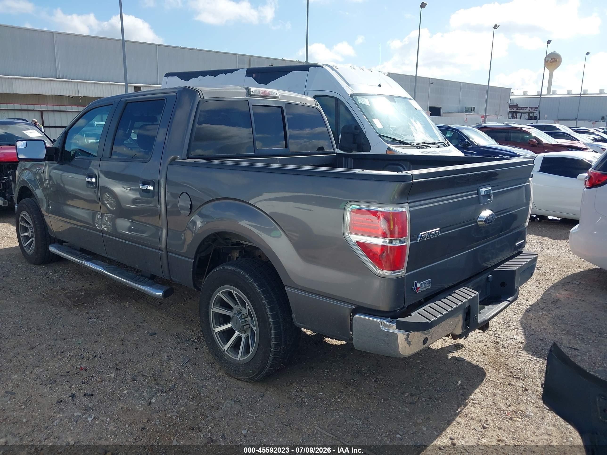 2013 Ford F-150 Xlt Серый vin: 1FTFW1CF3DKF70731
