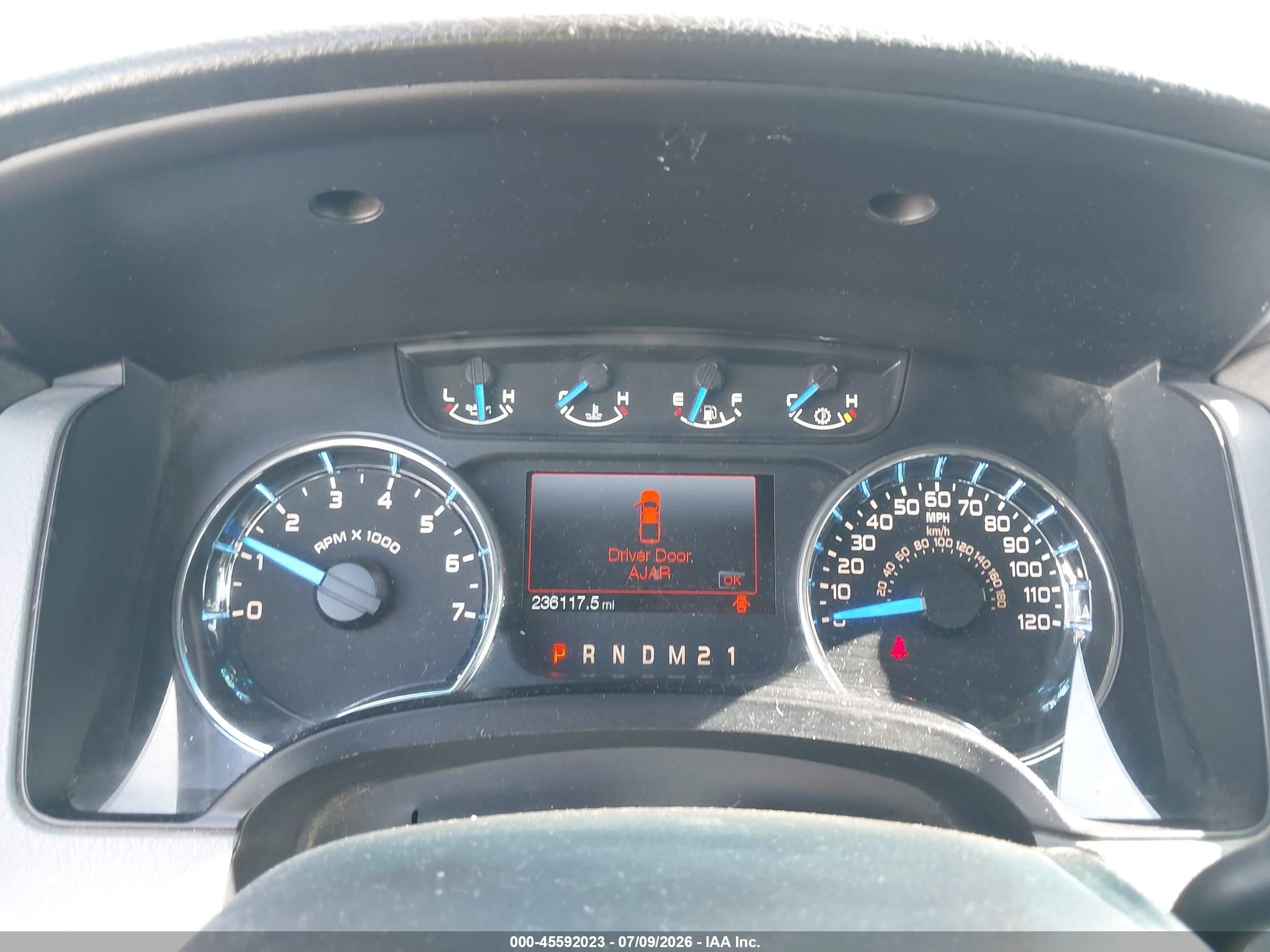 2013 Ford F-150 Xlt Серый vin: 1FTFW1CF3DKF70731