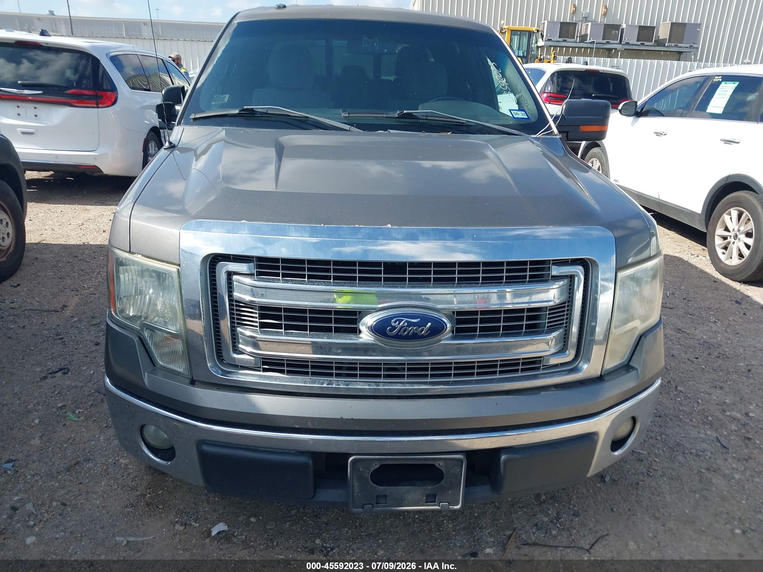 2013 Ford F-150 Xlt Серый vin: 1FTFW1CF3DKF70731