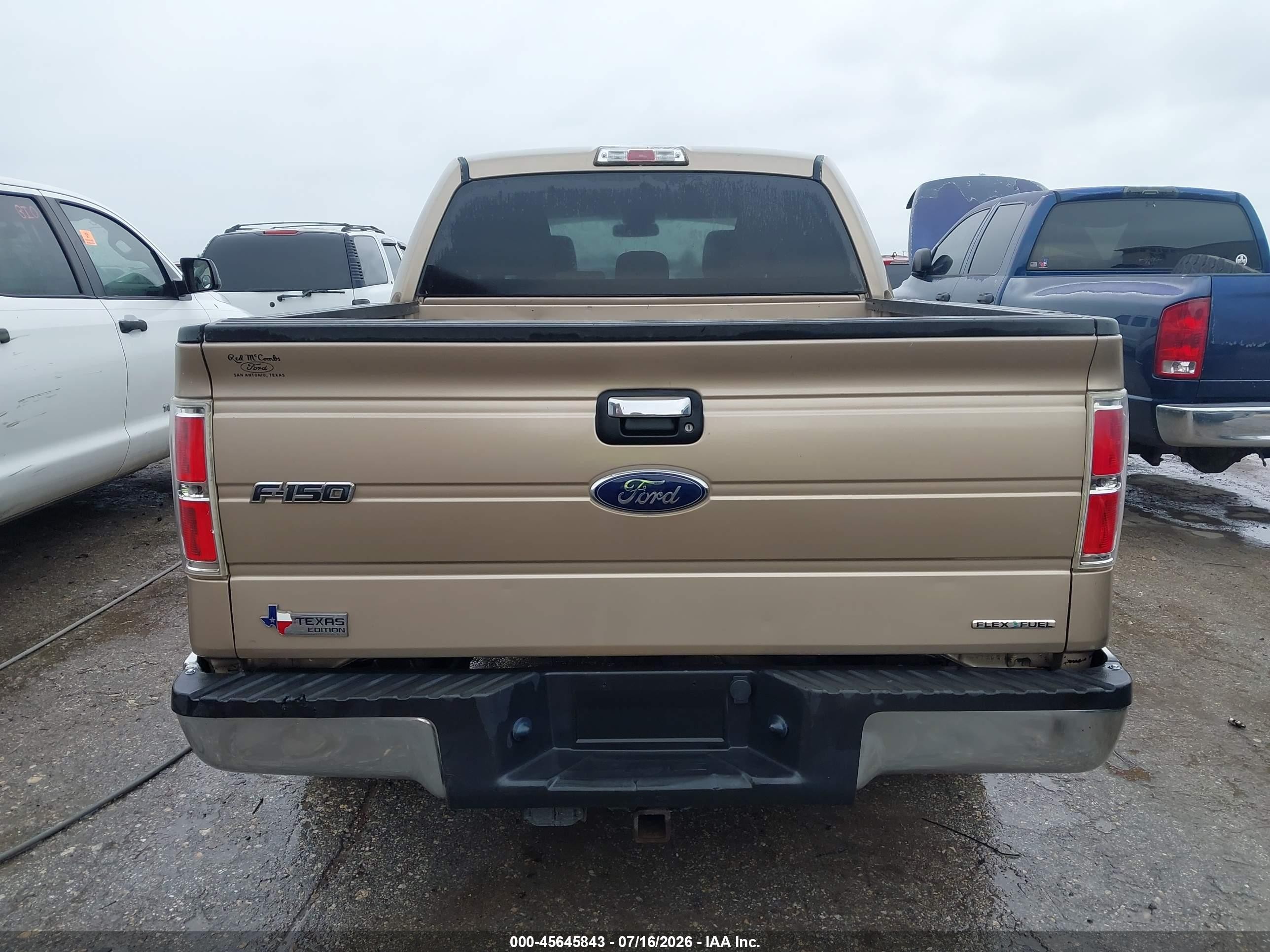2013 Ford F-150 Xlt Gold vin: 1FTFW1CF3DKF94785